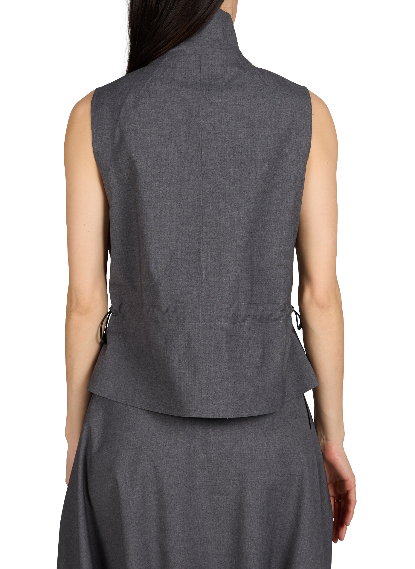 Sleeveless high-neck vest COPERNI Grey