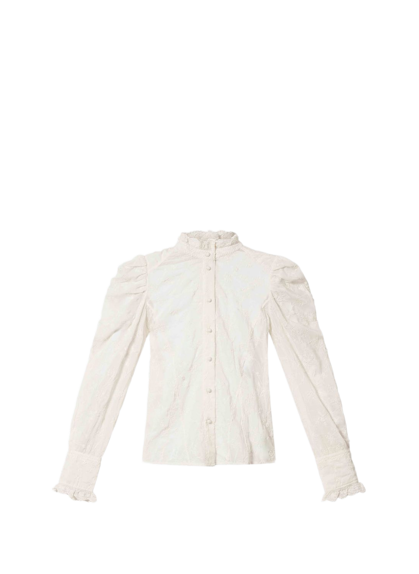 Zorica blouse with silk and cotton embroidery ISABEL MARANT White