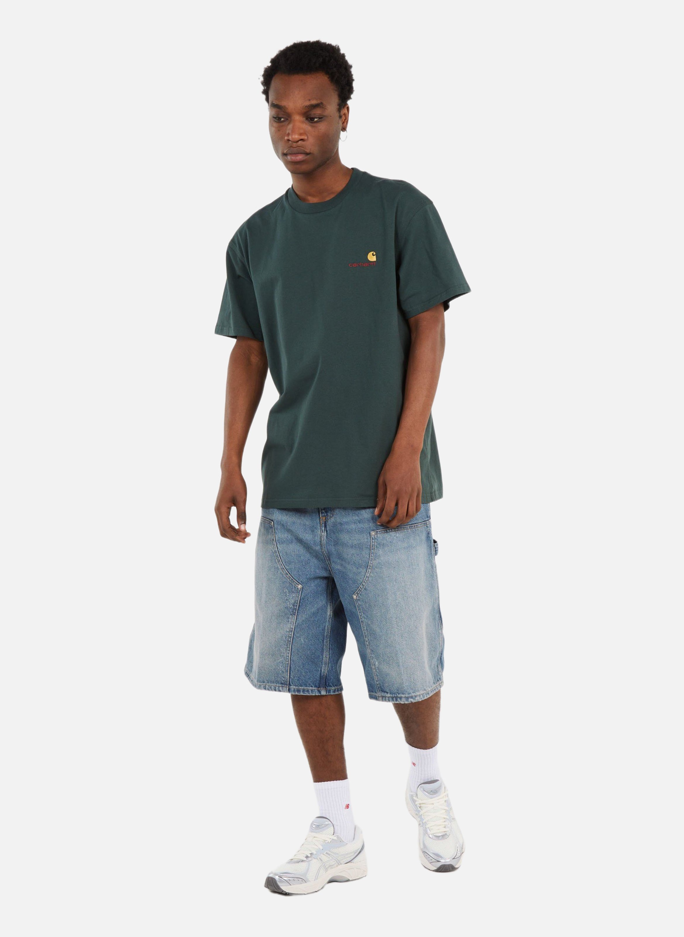 T-shirt american script CARHARTT WIP Vert