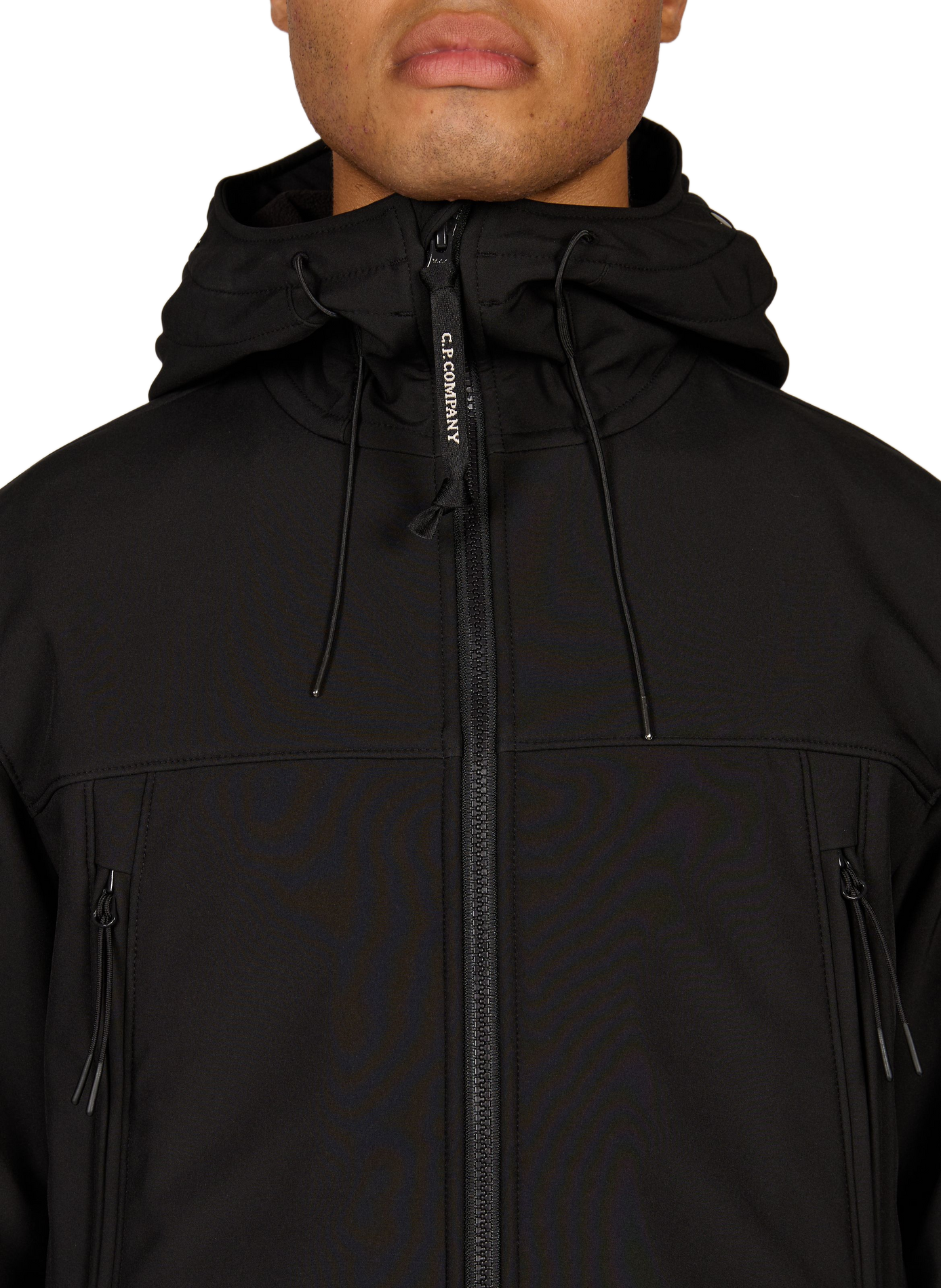 Veste légère à capuche CP COMPANY Noir