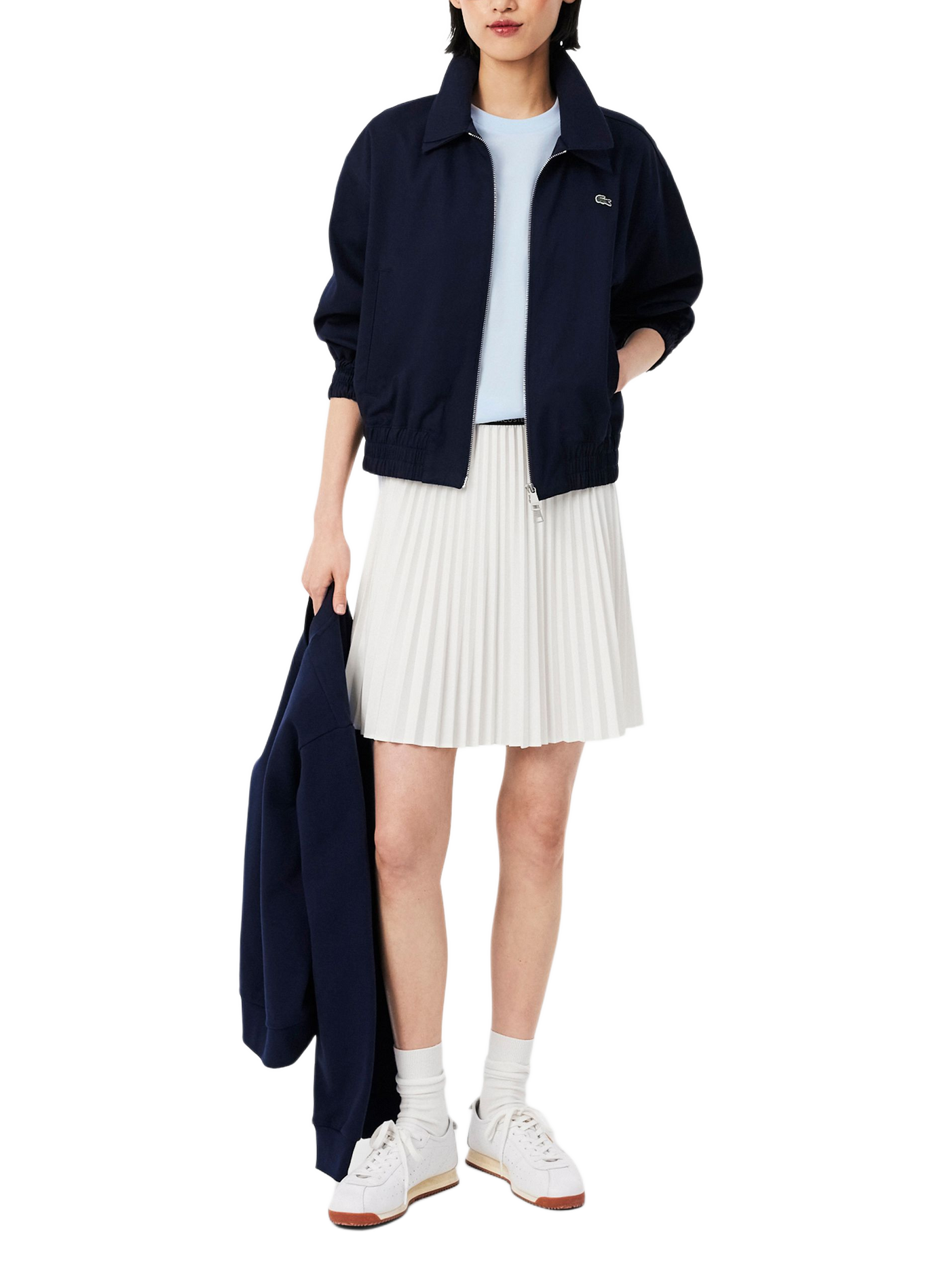 T-shirt en coton LACOSTE Bleu