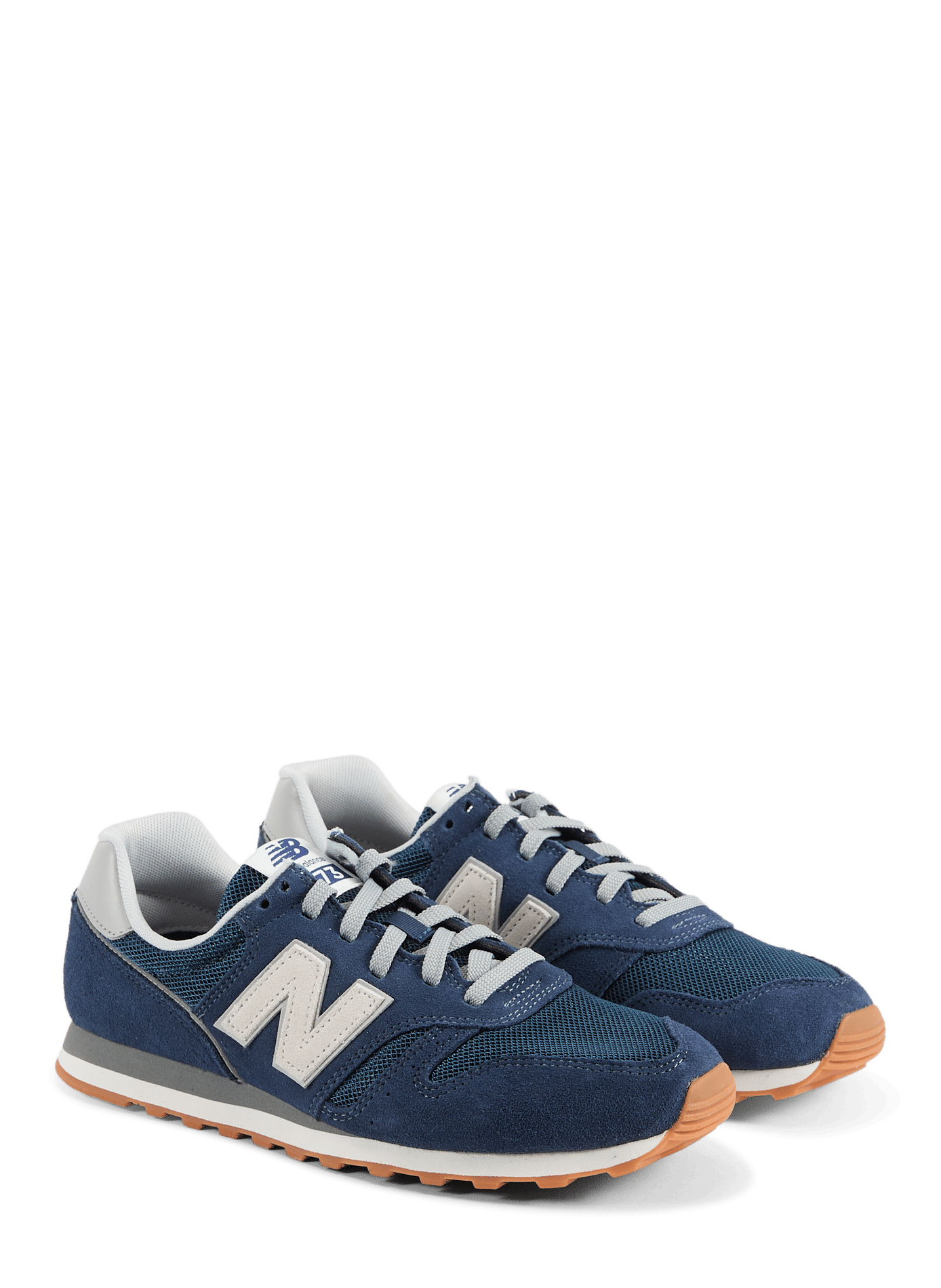 Lage sneakers 374 van gemengd leer NEW BALANCE Blauw