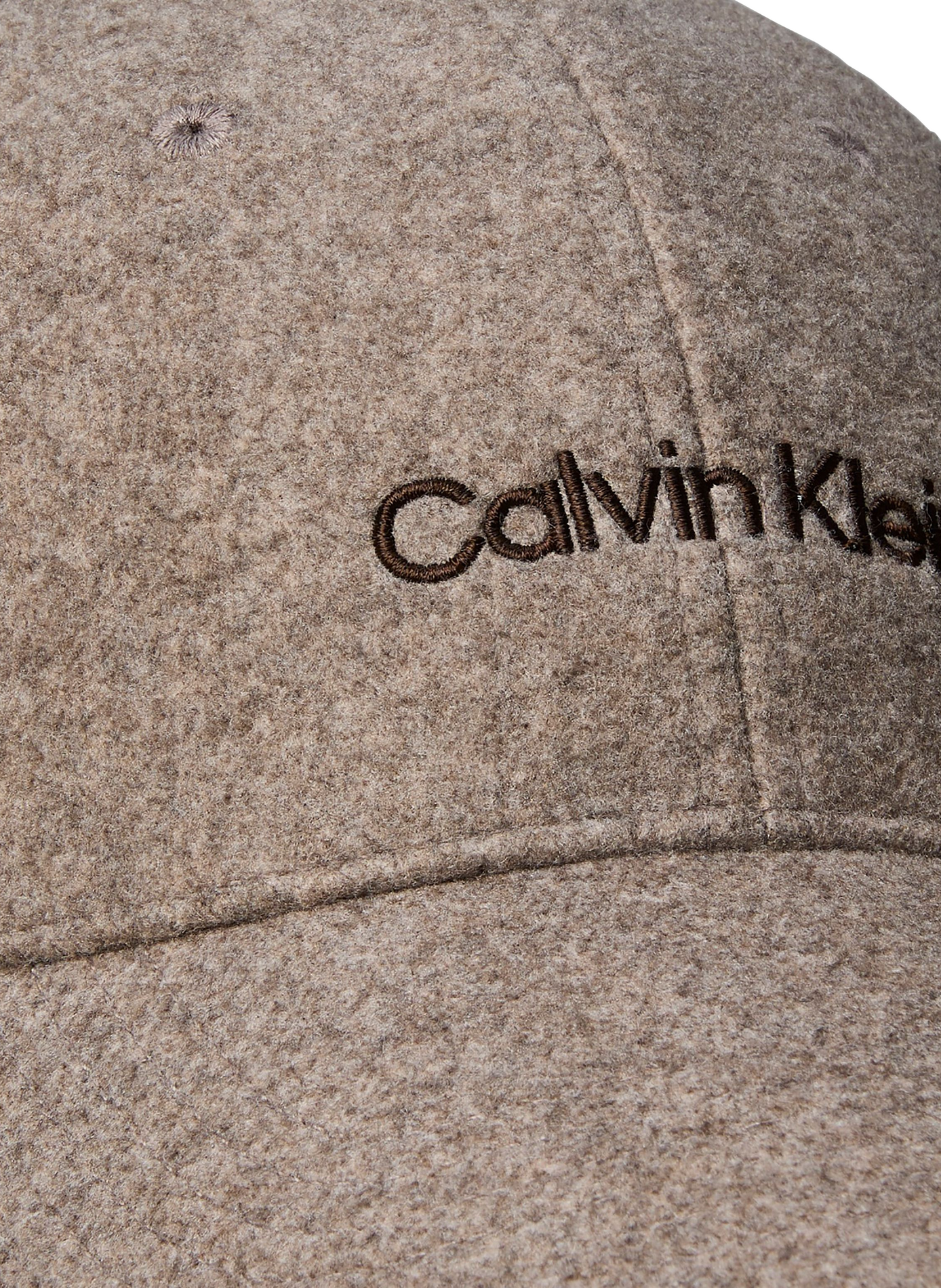 Baseballkappe mit Logo CALVIN KLEIN Beige