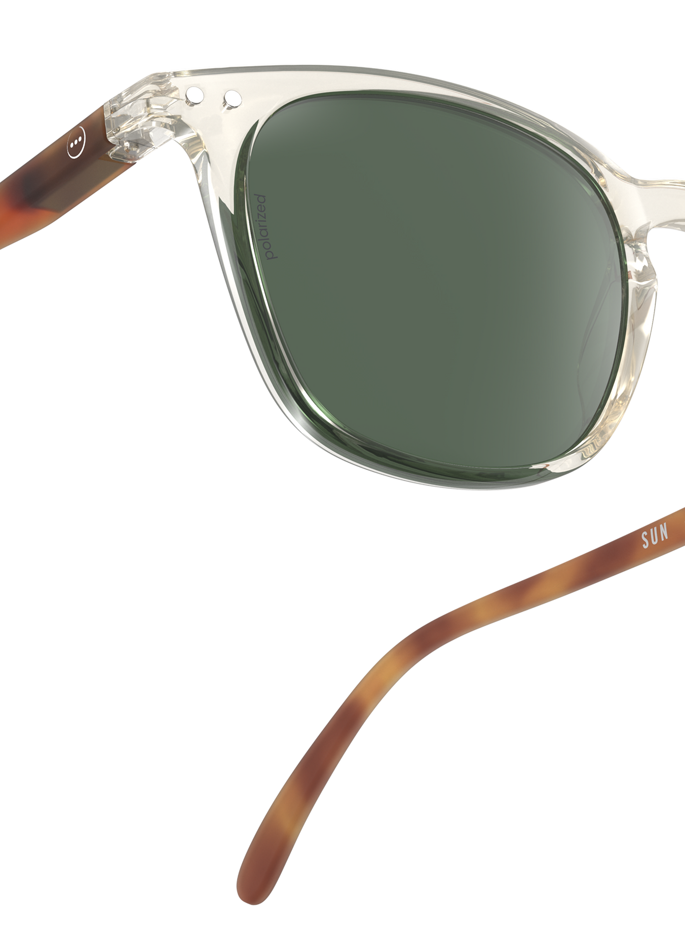 Sunglasses #E Polarized IZIPIZI White