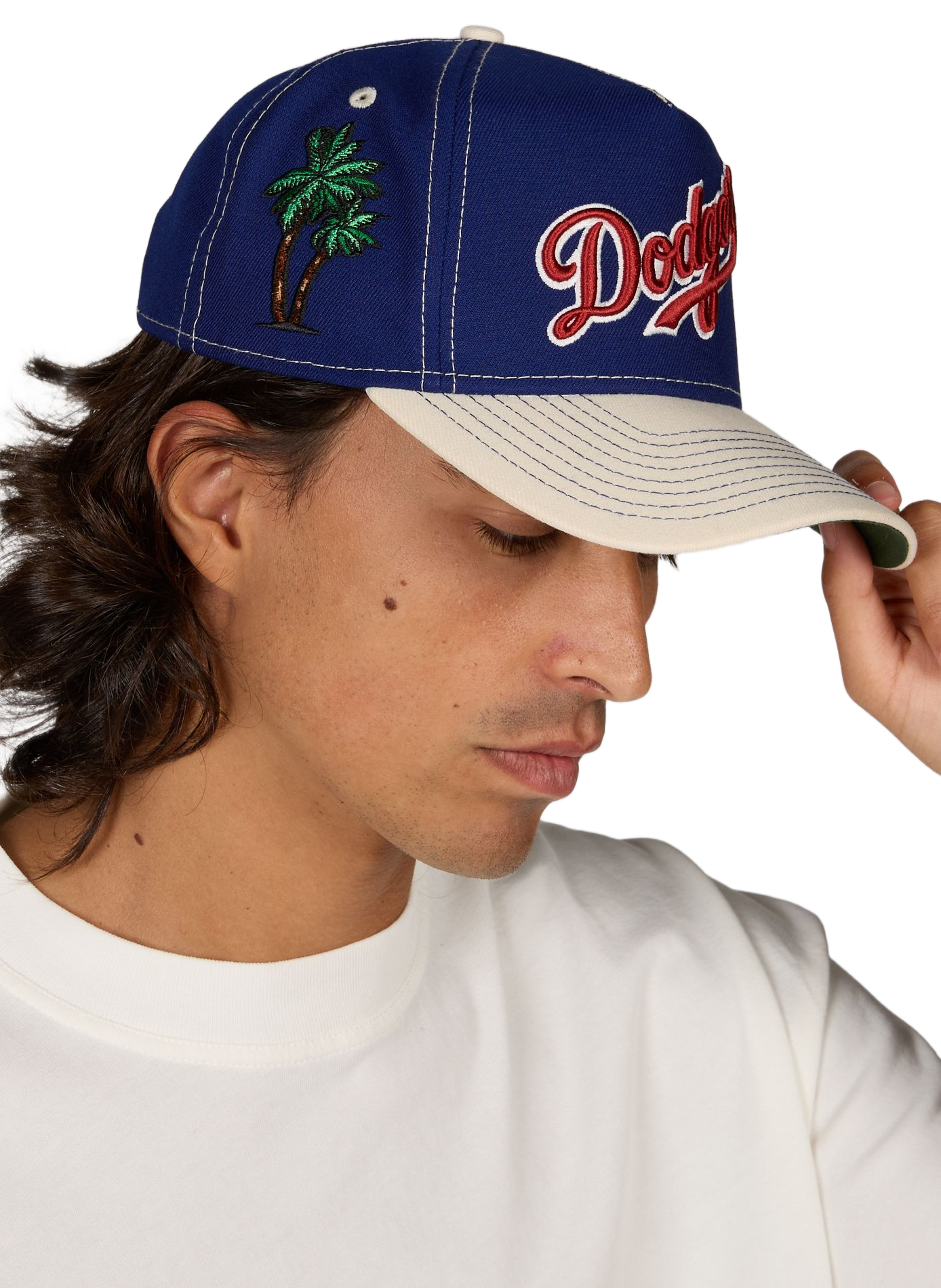 Two-tone cap with embroidered logo NEW ERA Multicolour