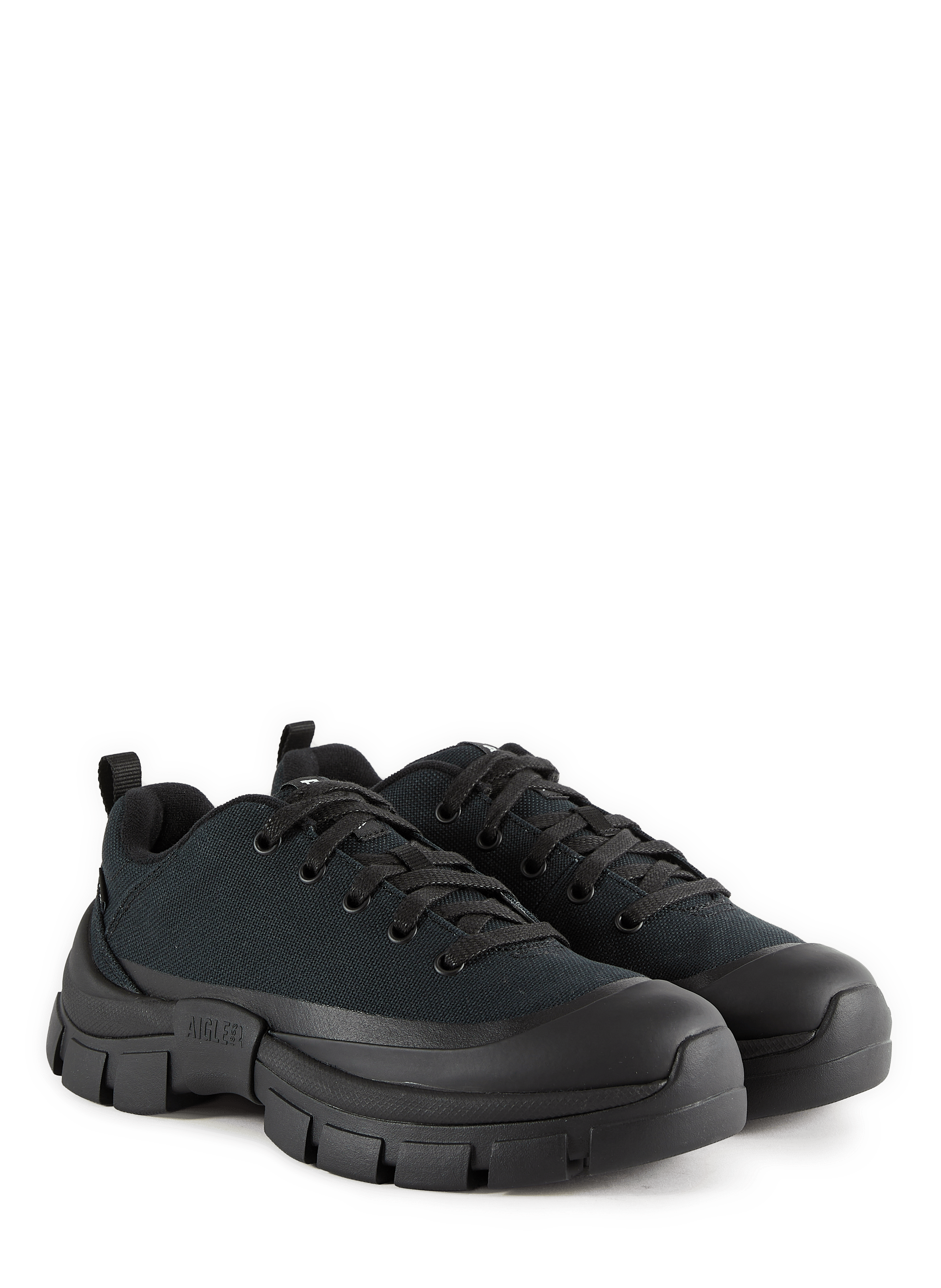 Baskets basses Tenere Icon low en coton AIGLE Noir