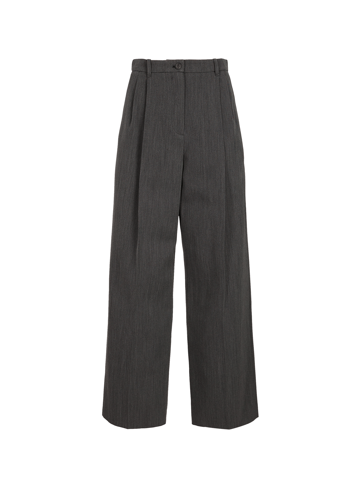 Wide-leg high-waisted tailored trousers A.P.C. Grey