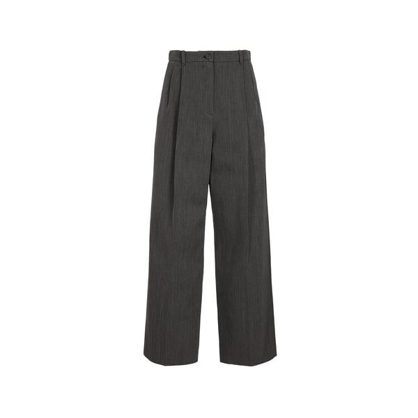 Pantalon tailleur ample taille haute Pantalon tailleur ample taille haute