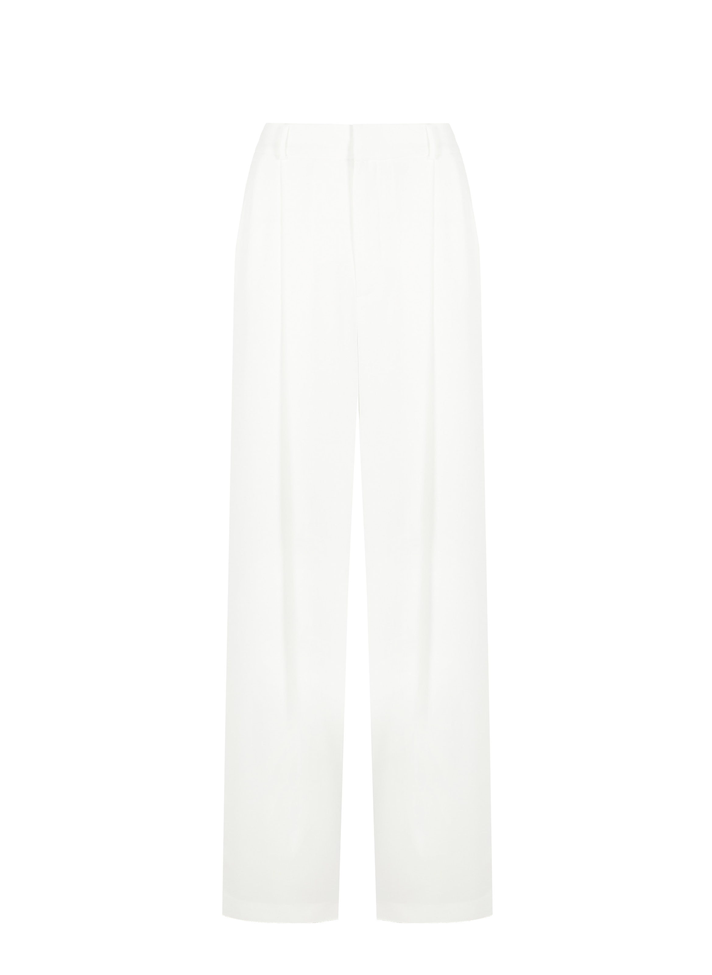 Pantalon à pinces Leah en crêpe