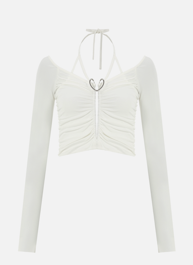 Long-sleeved ruched top DION LEE