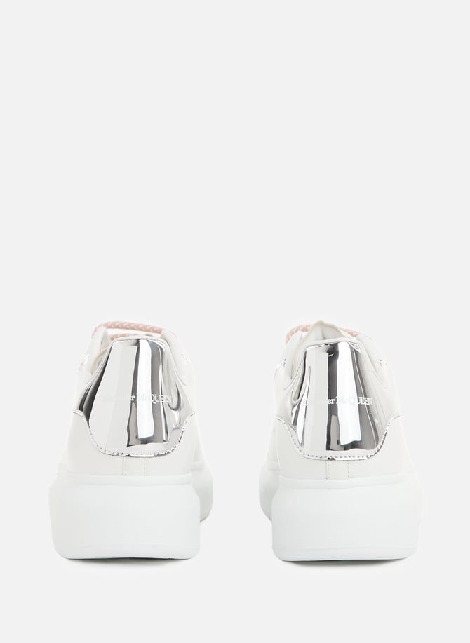 Alexander mcqueen sales sneakers silver back