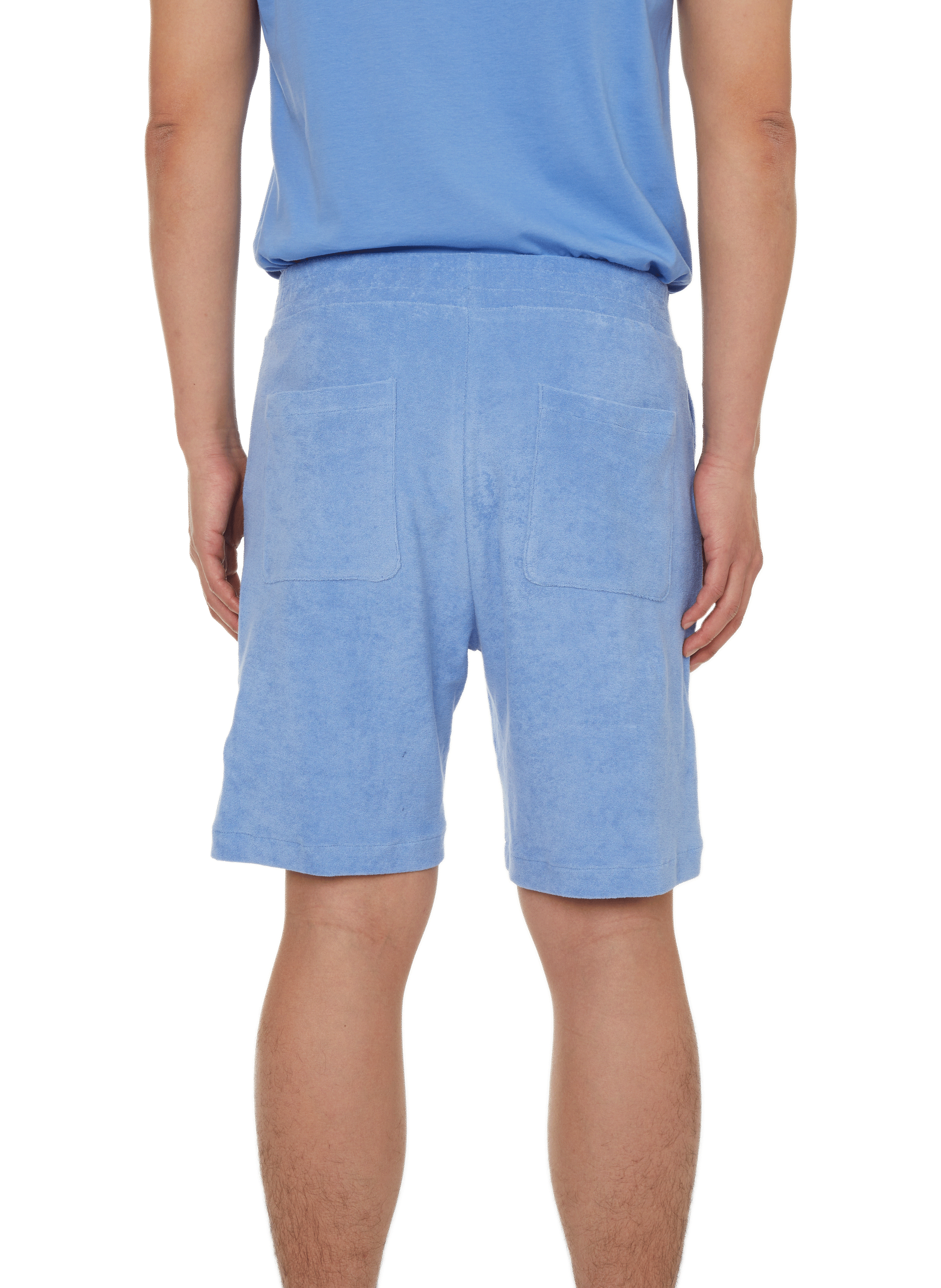 Short en coton éponge  SAISON 1865 Bleu