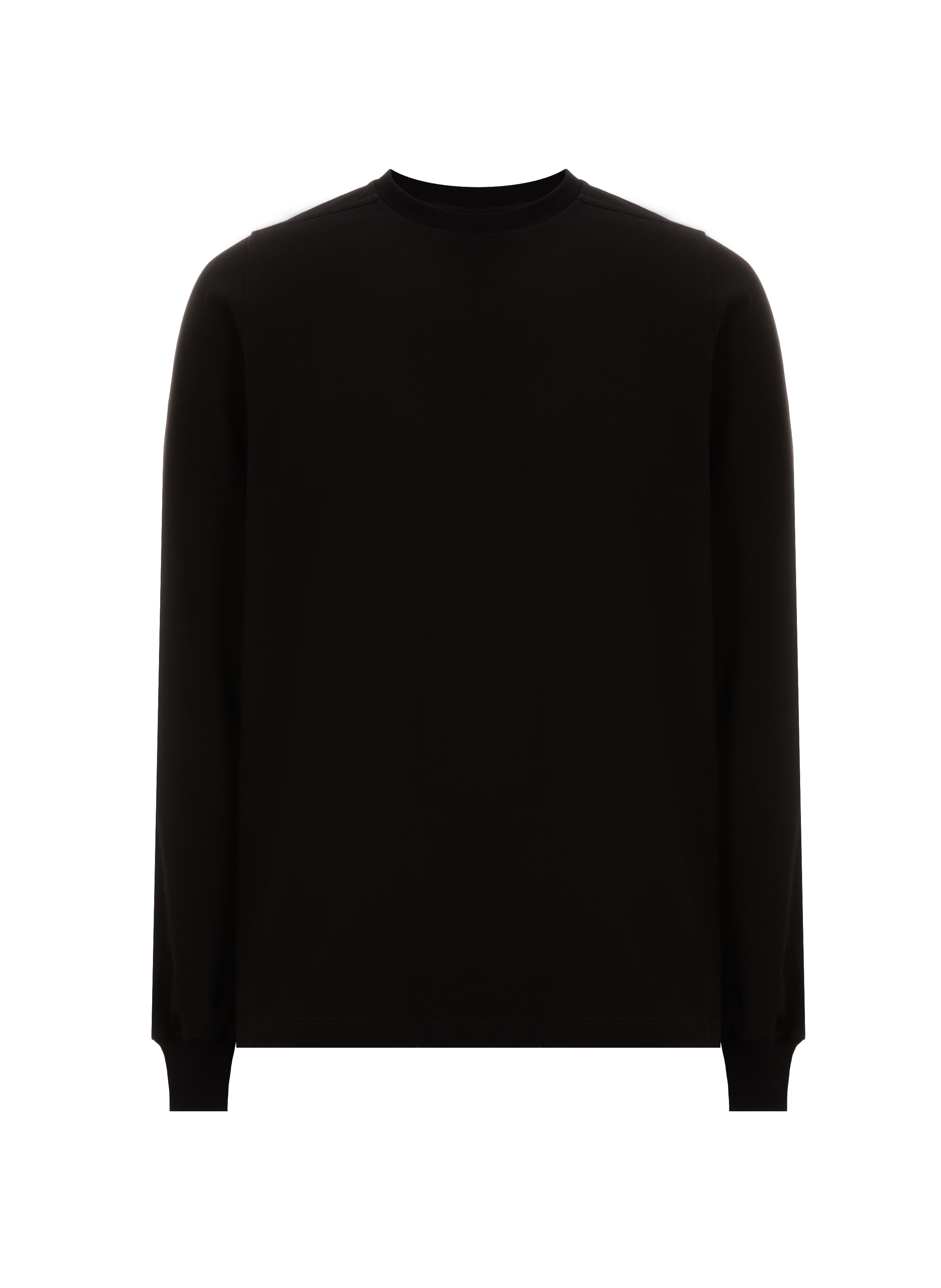 RICK OWENS Cotton sweatshirt Black