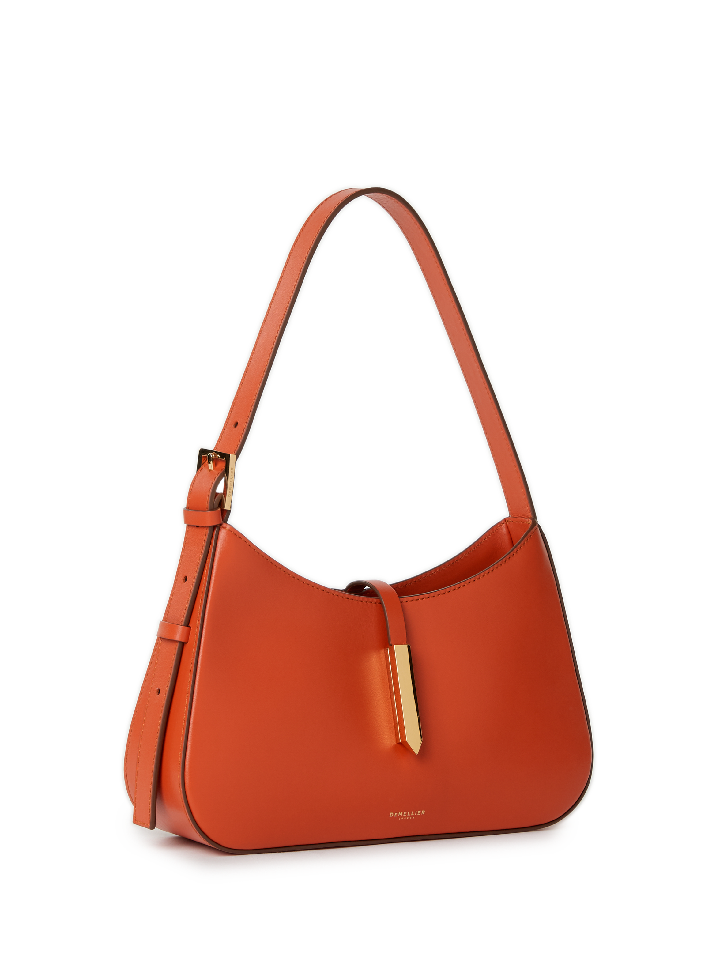 Calfskin leather Bag DEMELLIER LONDON Orange