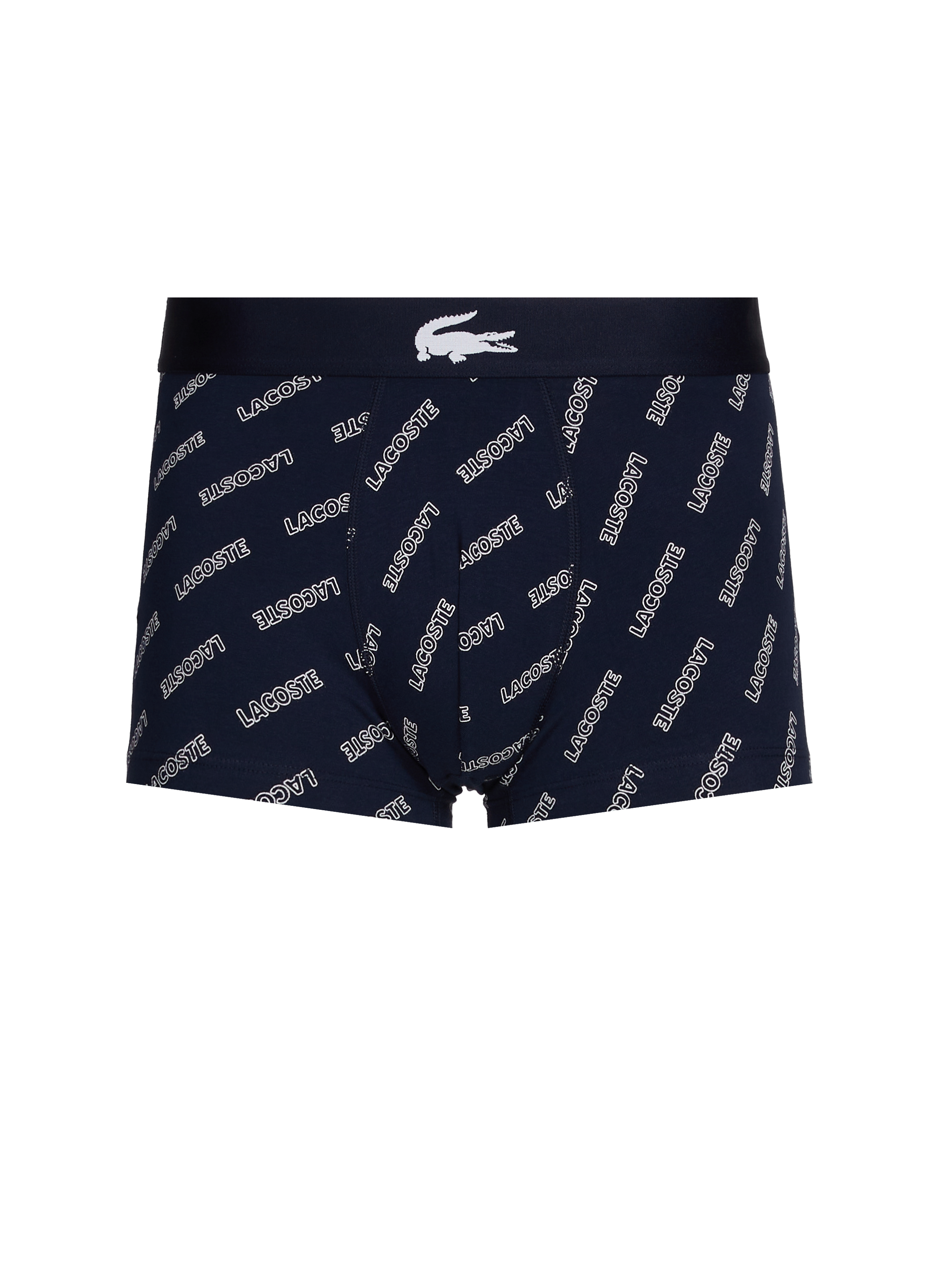  Pack of three cotton boxers LACOSTE Multicolour