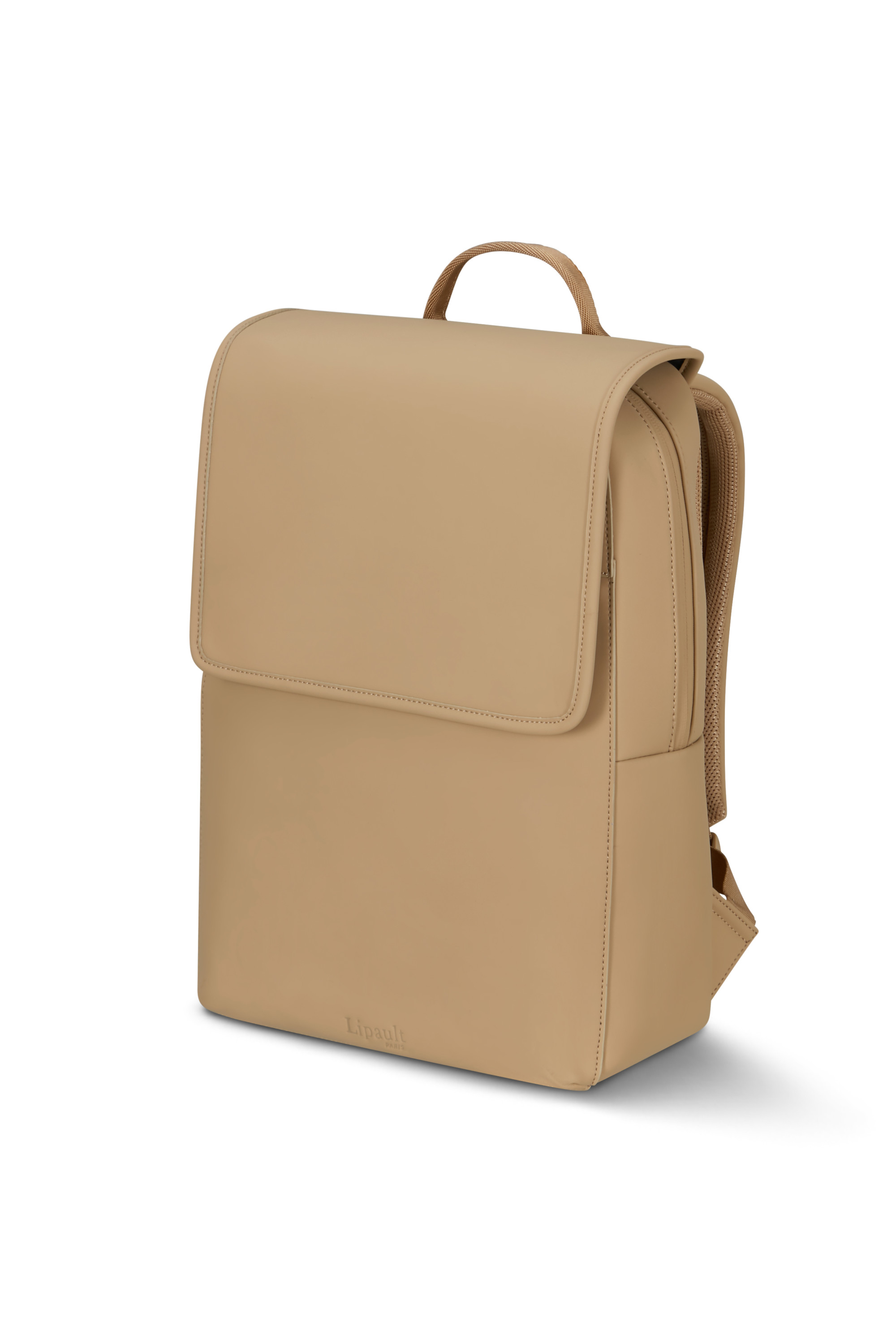 Lost in berlin sac à dos square LIPAULT PARIS Beige