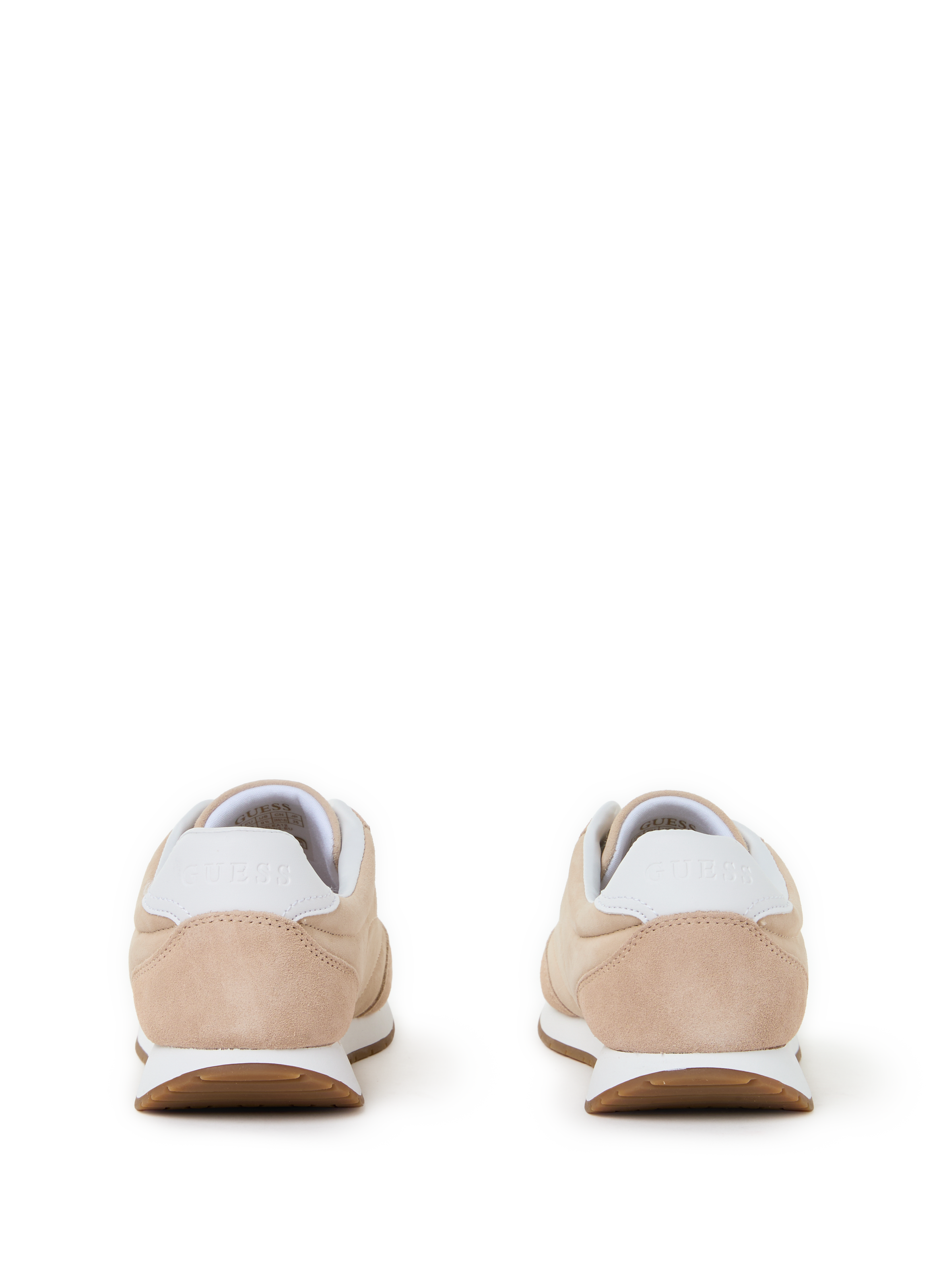 Baskets en cuir suédé  GUESS Beige