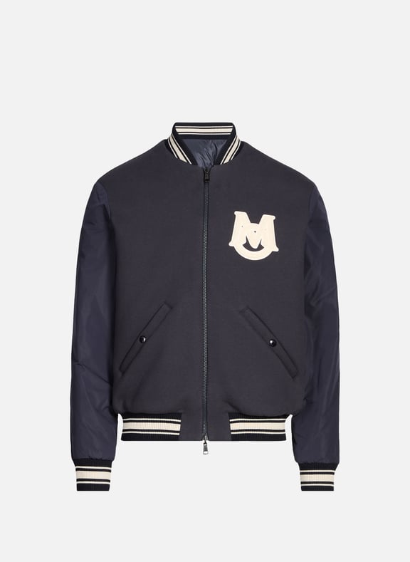 Reversible Vennes bomber Blue by MONCLER MONCLER Reversible Vennes bomber Blue