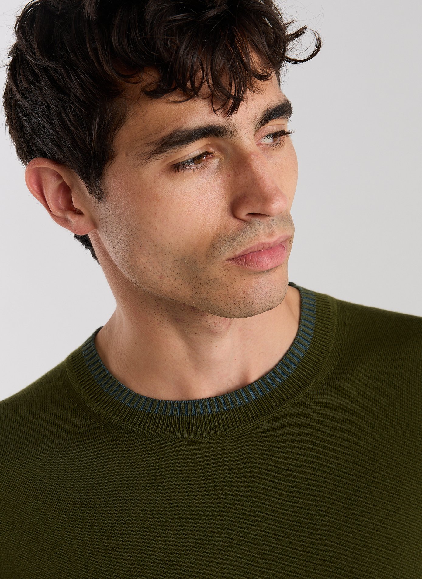 Fine merino wool jumper PAUL SMITH Green