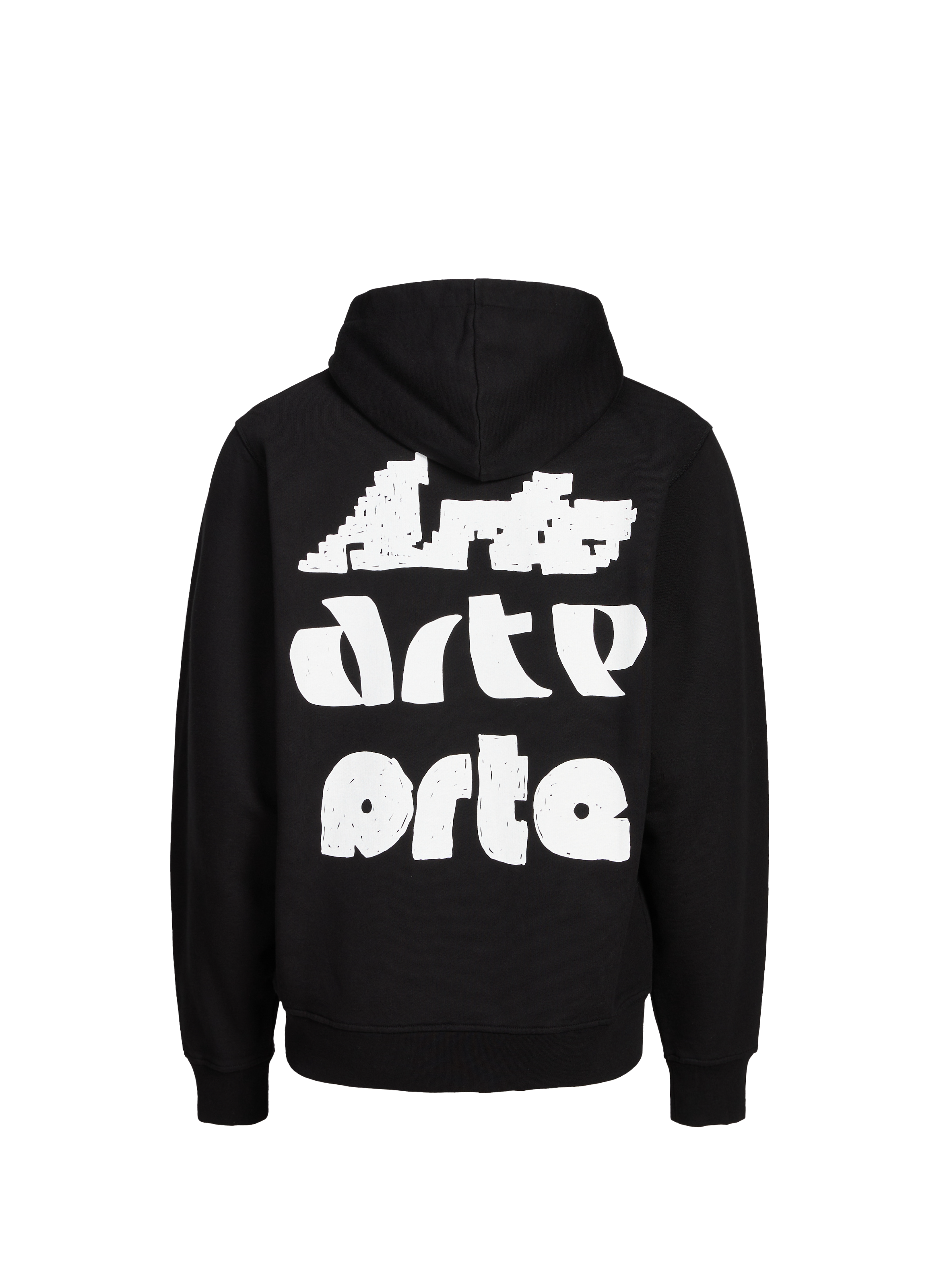 Sweat à capuche en coton ARTE ANTWERP Noir