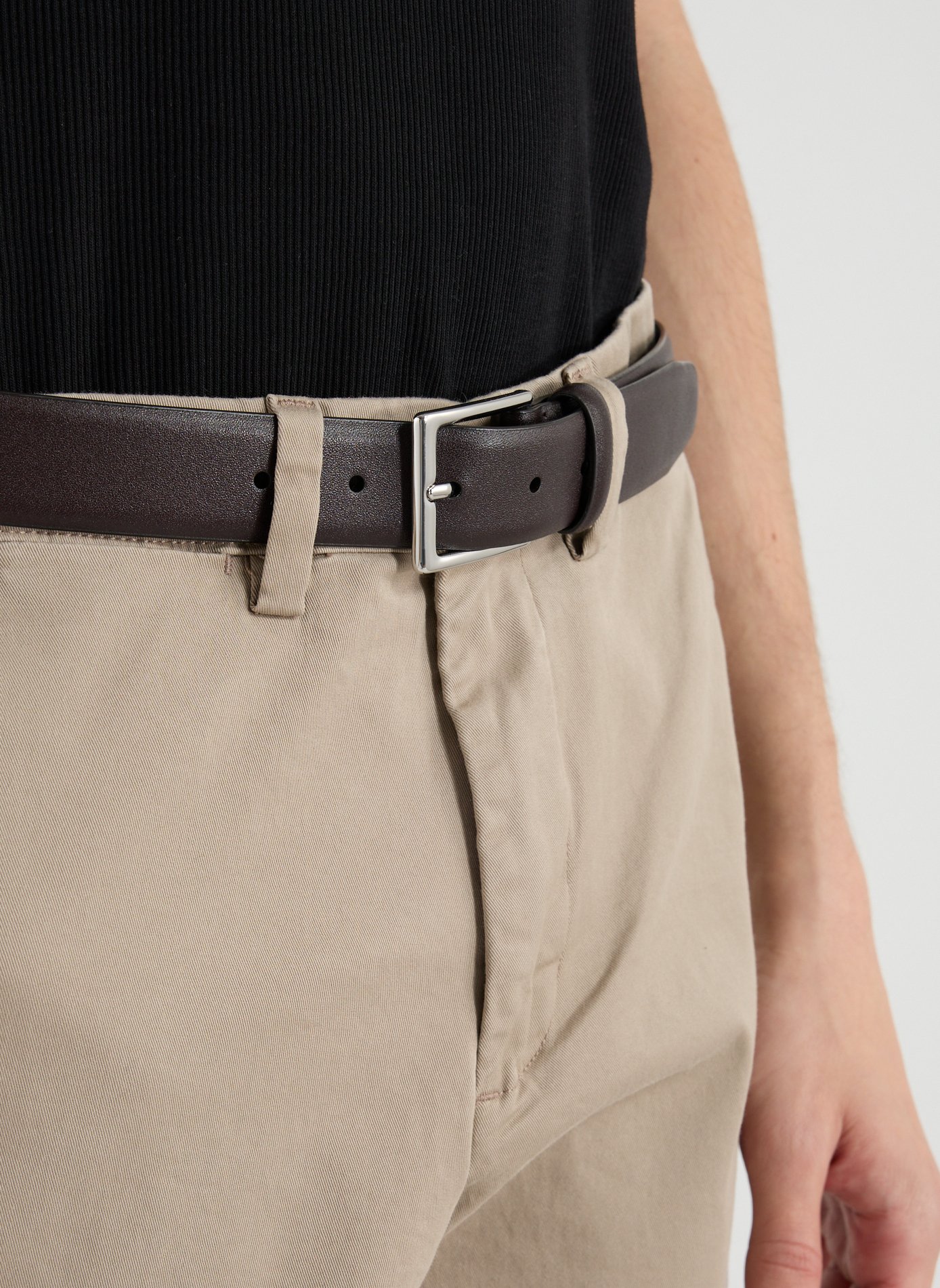 HACKETT Ceinture unie Marron