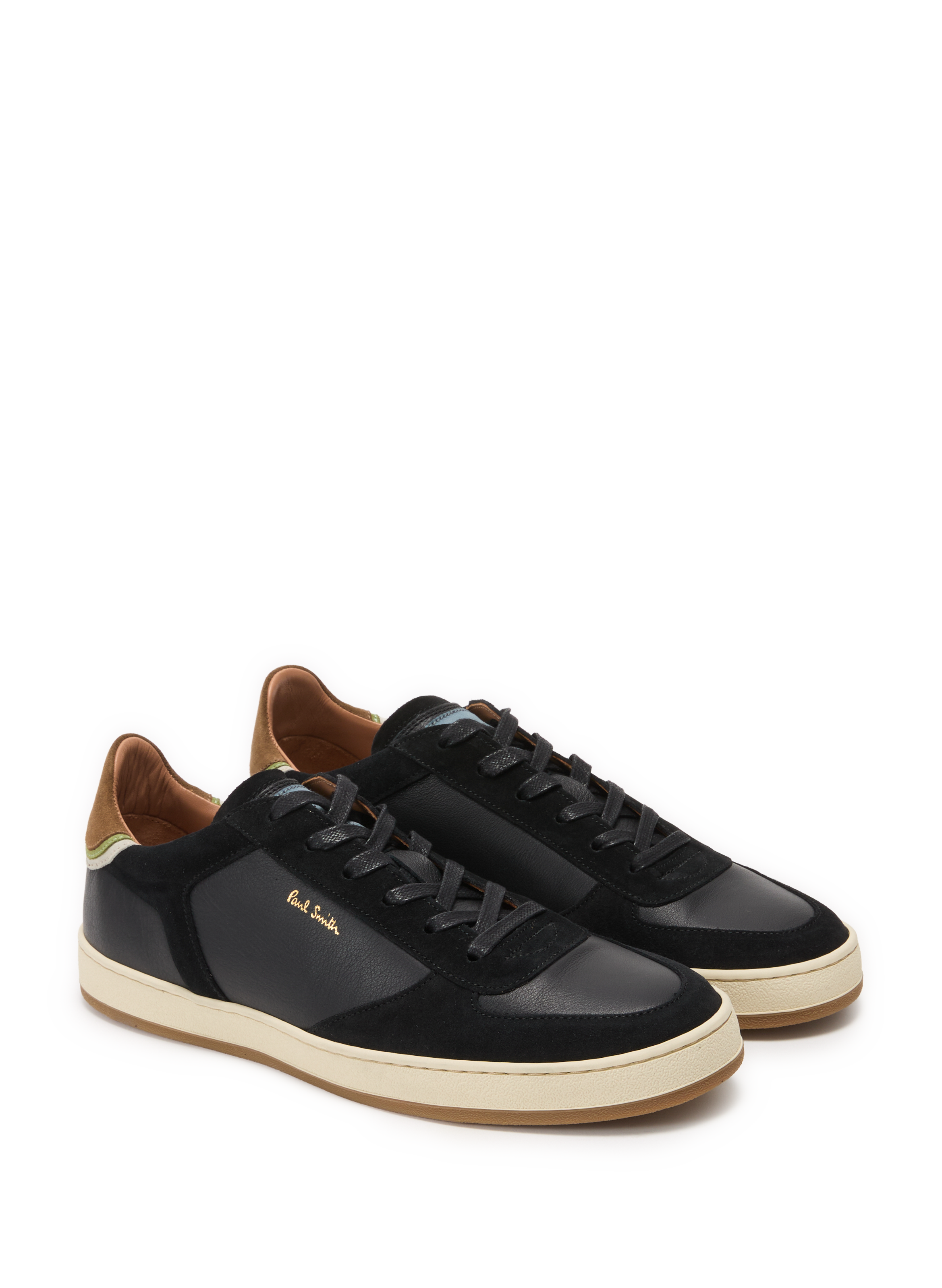 Baskets Destry en cuir de vache PAUL SMITH Noir