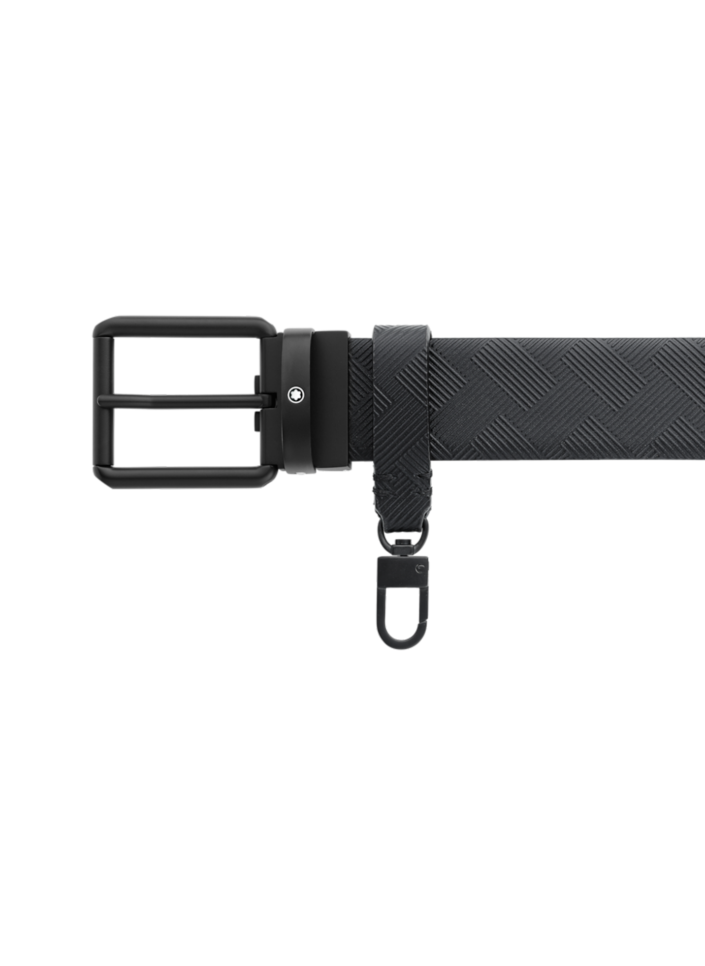 Smooth leather belt MONTBLANC Black