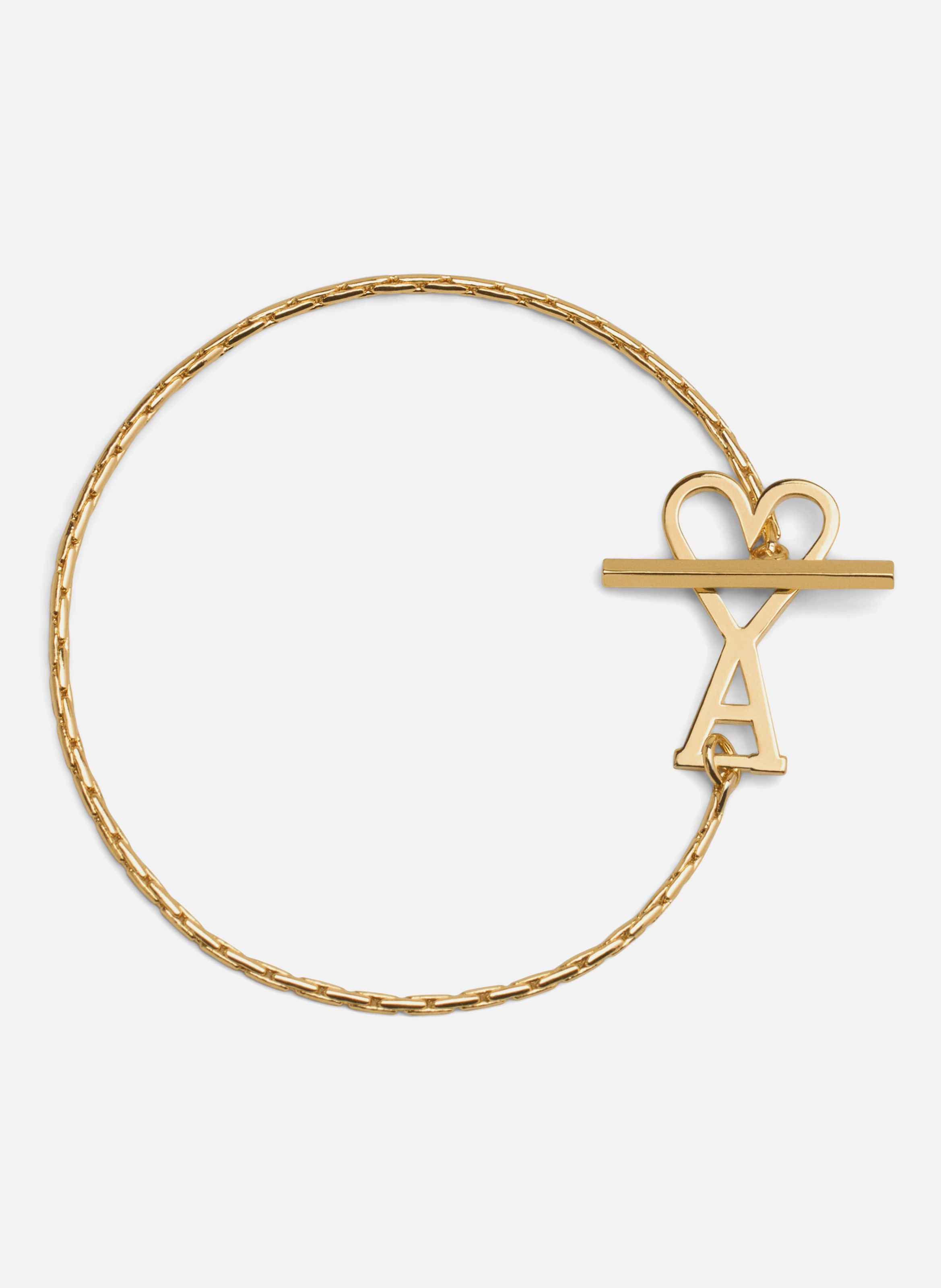 Bracelet Chaîne Ami de Coeur unisexe AMI PARIS Doré