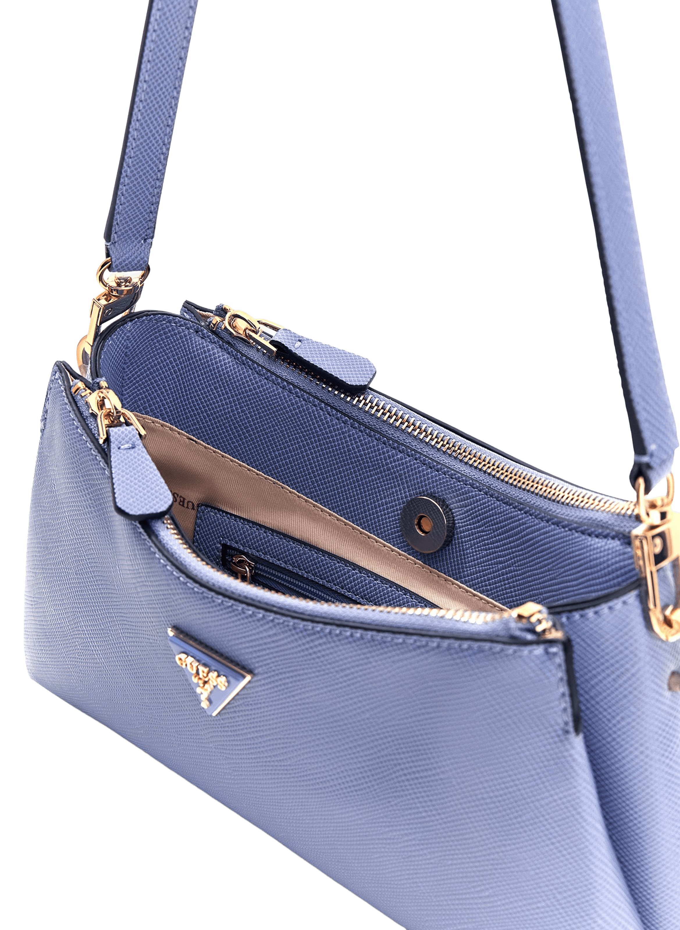 Sac épaule Noelle Li GUESS Bleu