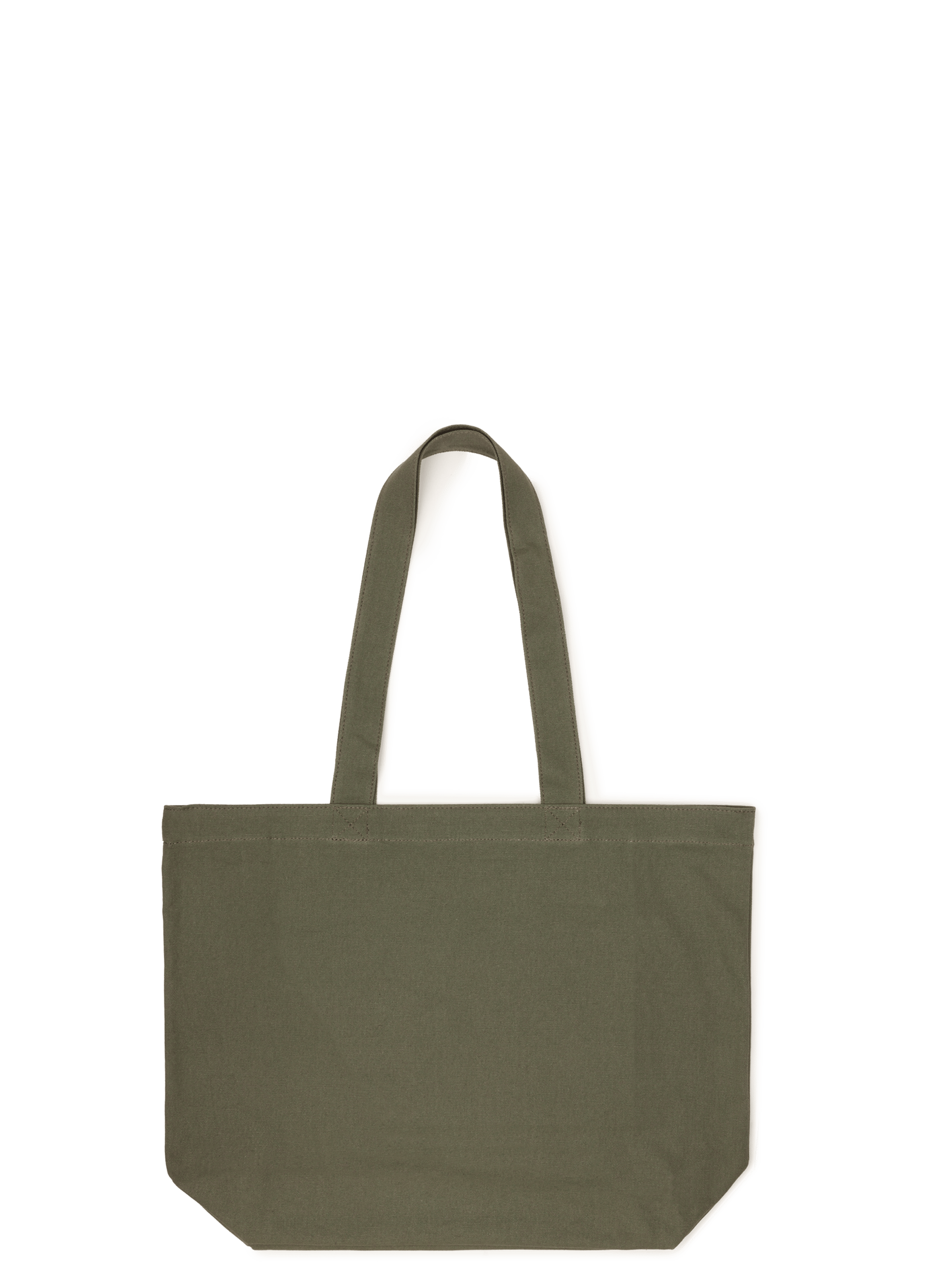 Sac cabas épaule - tote bag 3 lines LANCASTER Kaki