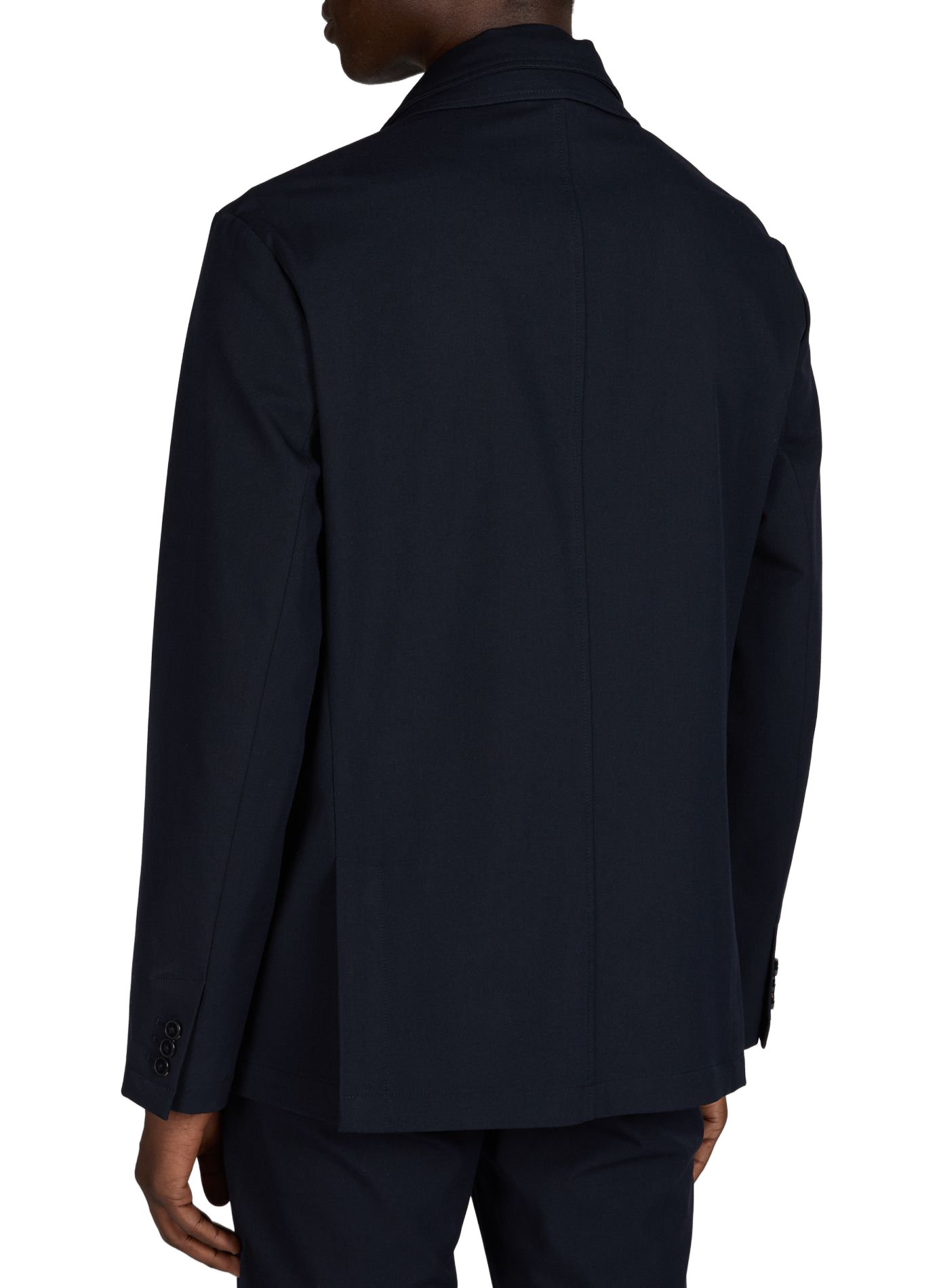 Straight suit jacket ARMANI EXCHANGE Blue