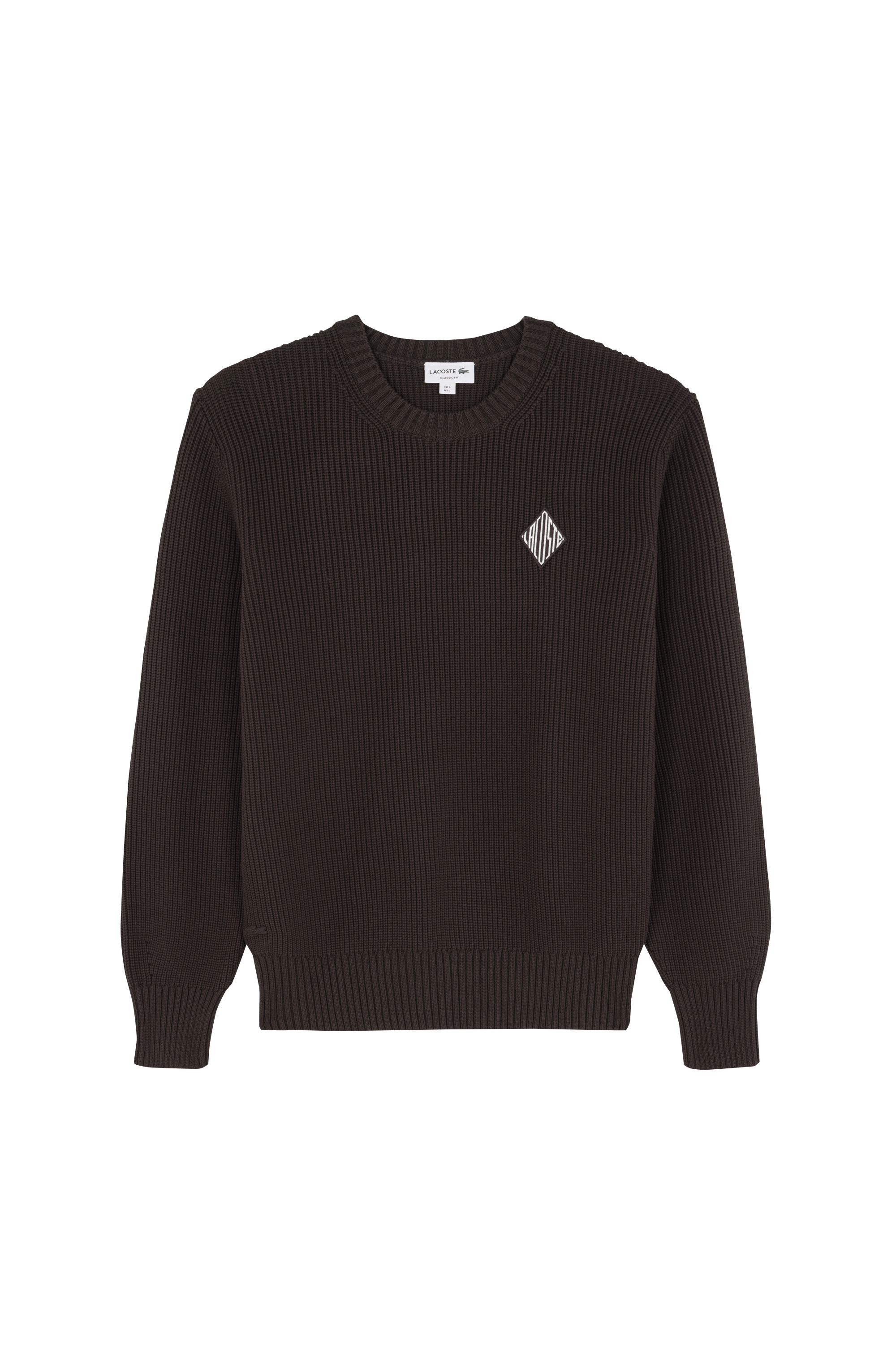 Pull tricot LACOSTE Marron