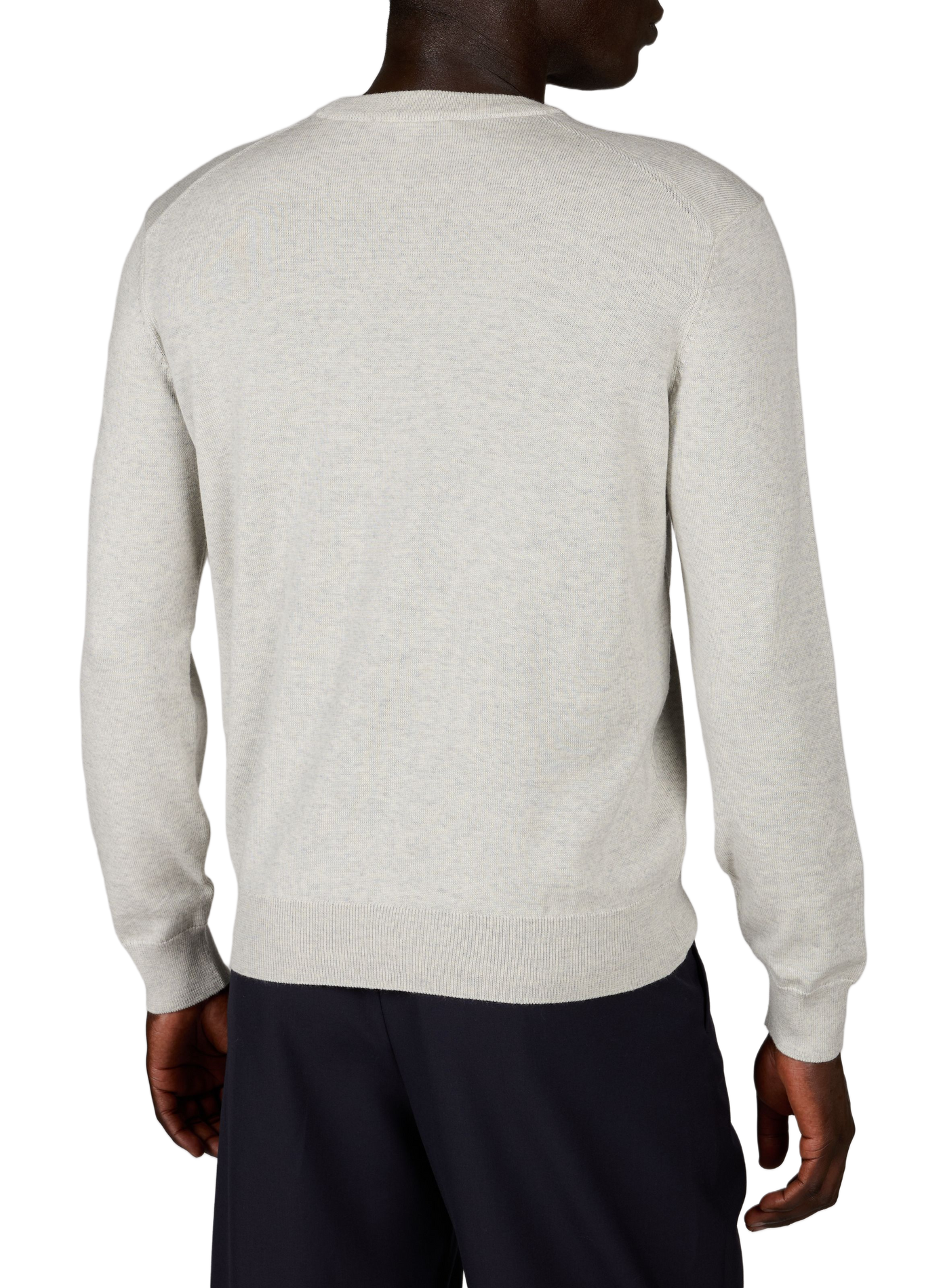 Pull Fox Regular en laine mérinos MAISON KITSUNÉ Gris