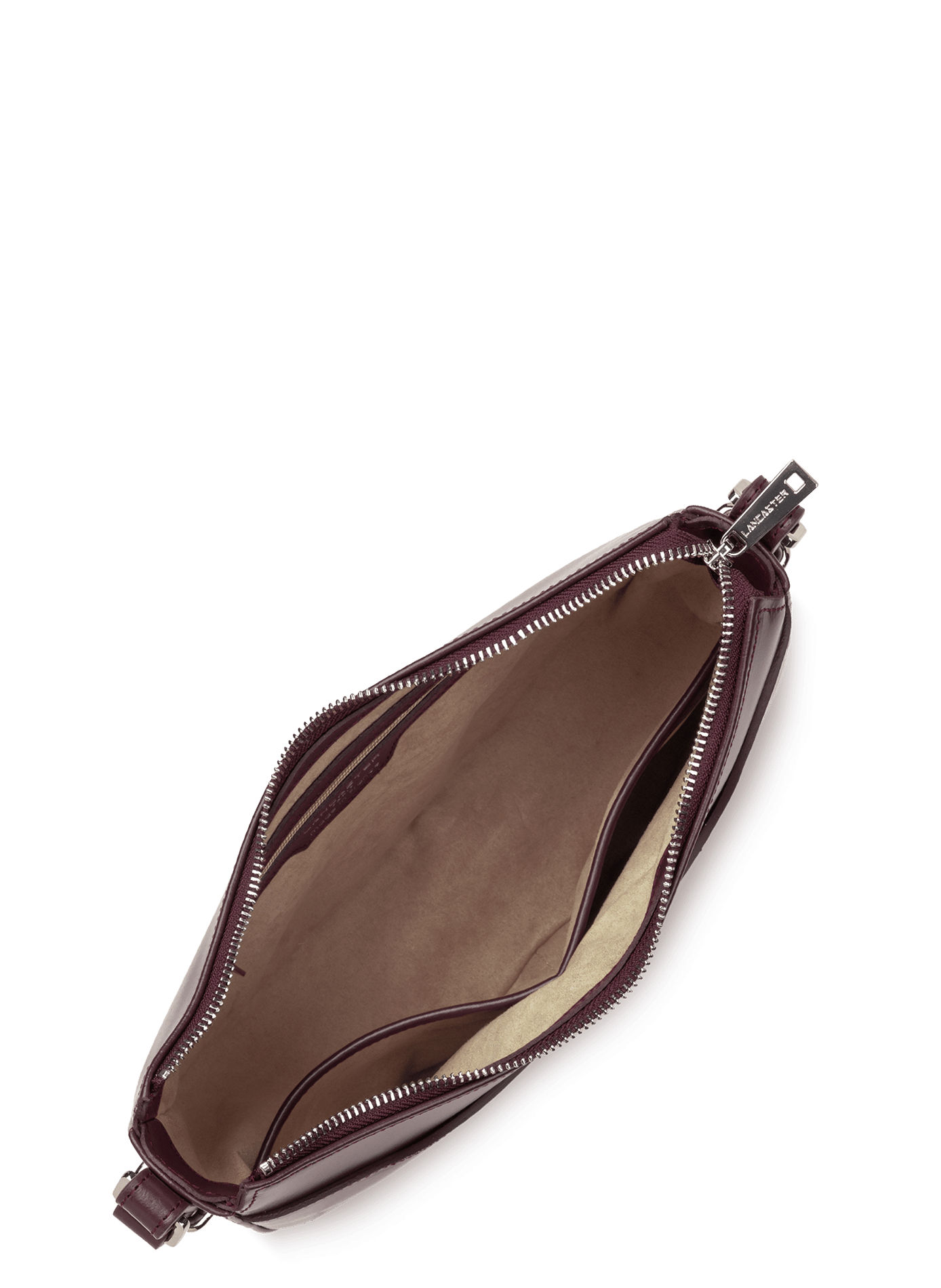 Sac demi lune - suave ace LANCASTER Rouge