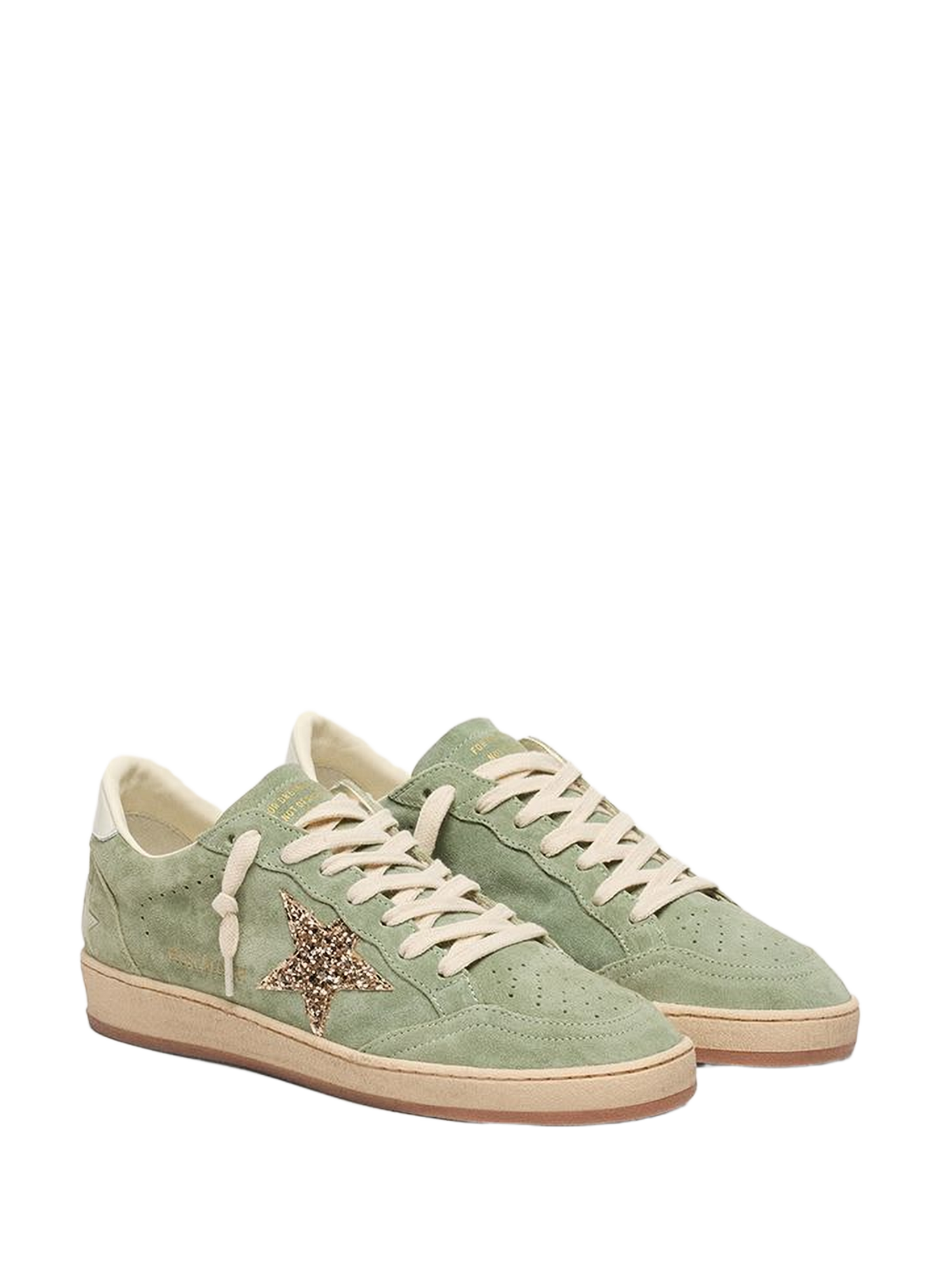 Baskets Ball Star in suède leer GOLDEN GOOSE Veelkleurig