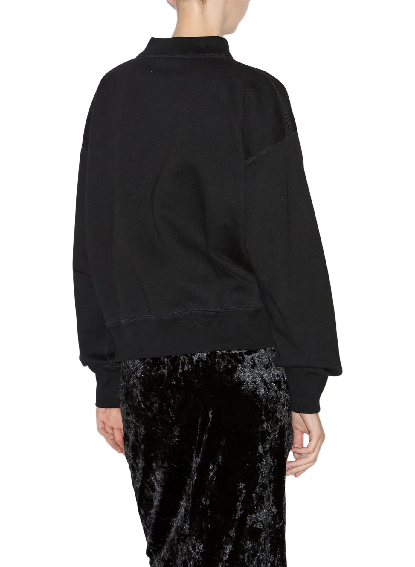 Sweatshirt imprimé Moby en coton mélangé ISABEL MARANT Noir