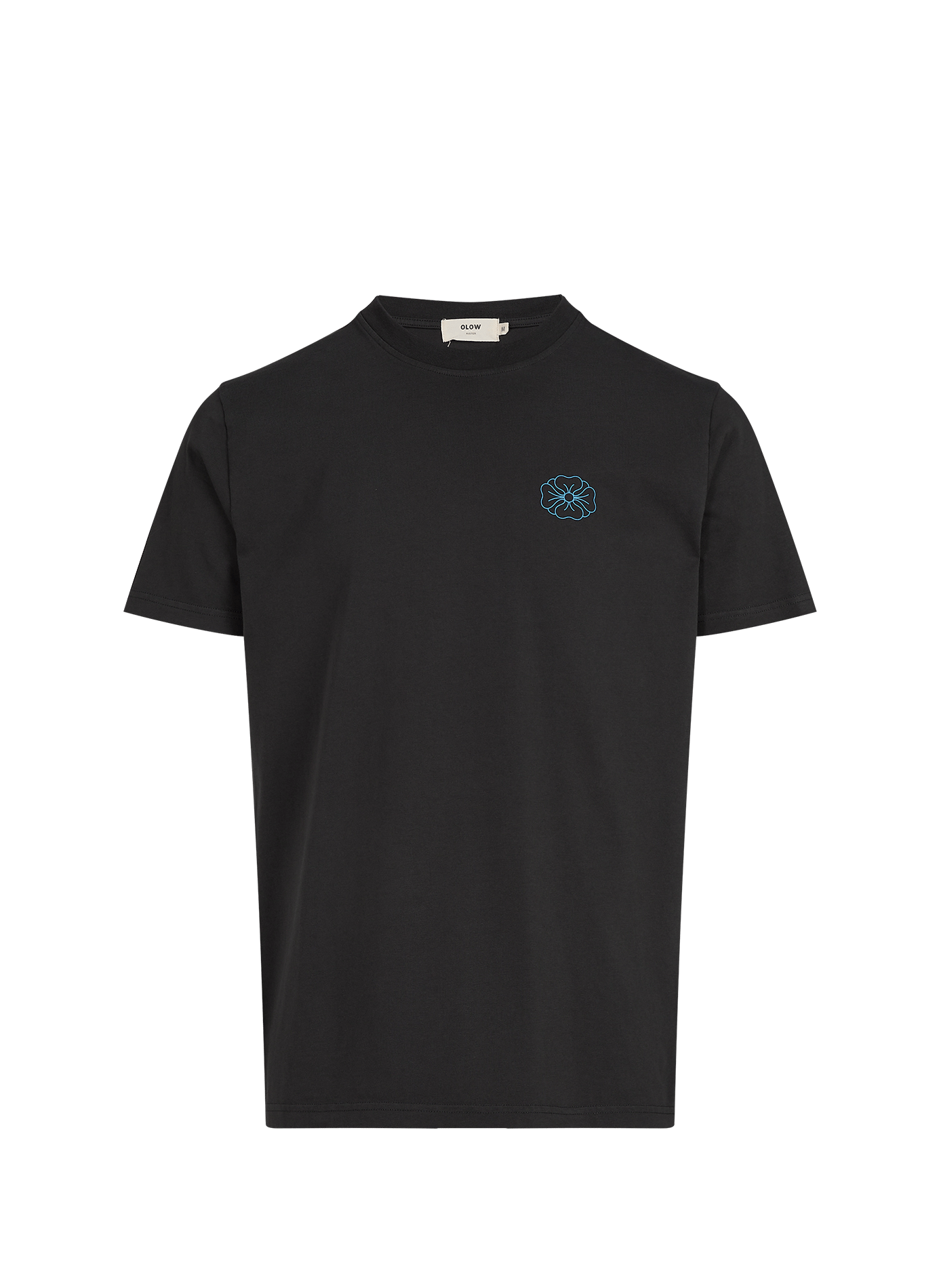 Oversized cotton T-shirt OLOW Black