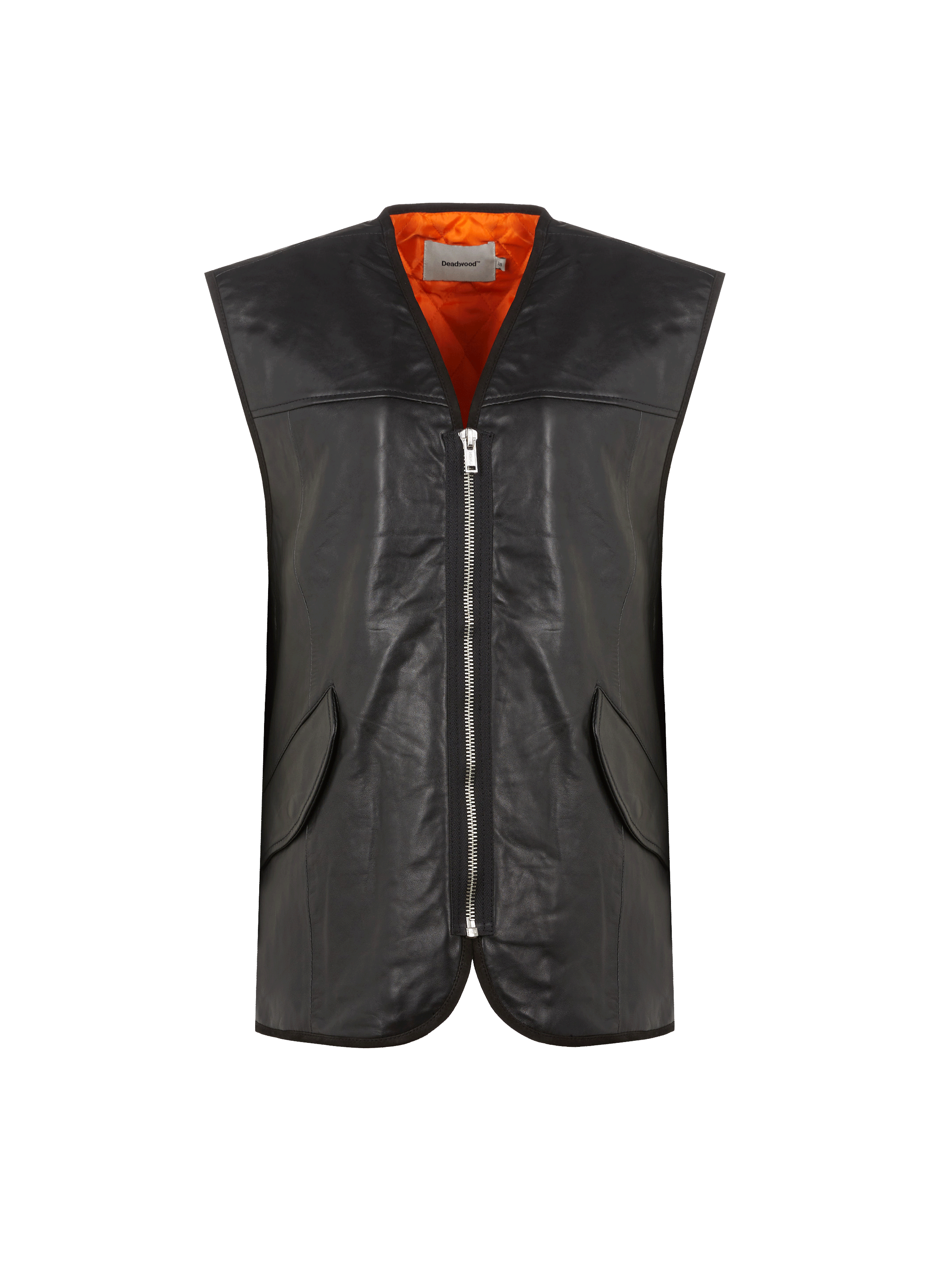 Veste en cuir sans manches Spector