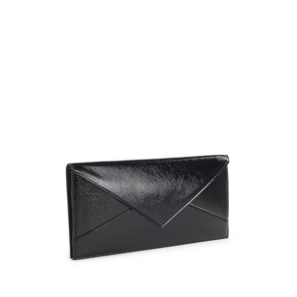 Pochette en cuir verni