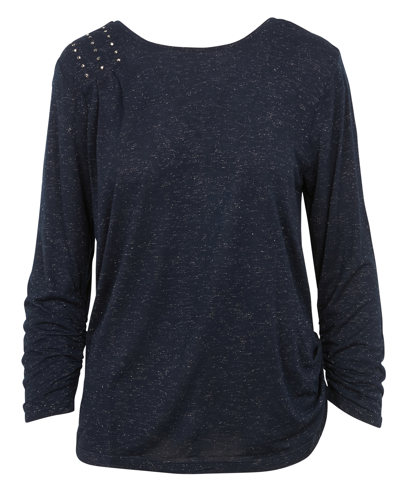 Tee-shirt col rond droit