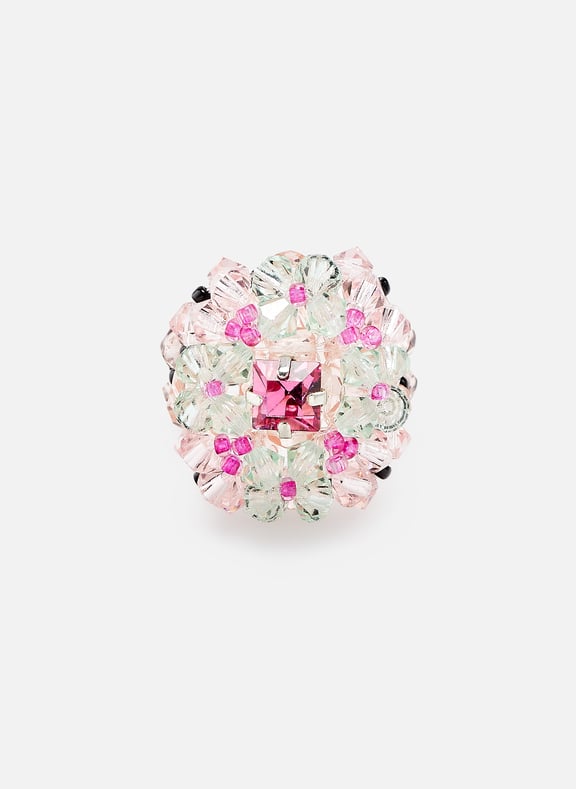 Beaded ring Multicolour by KISSES X KISSES X Beaded ring Multicolour