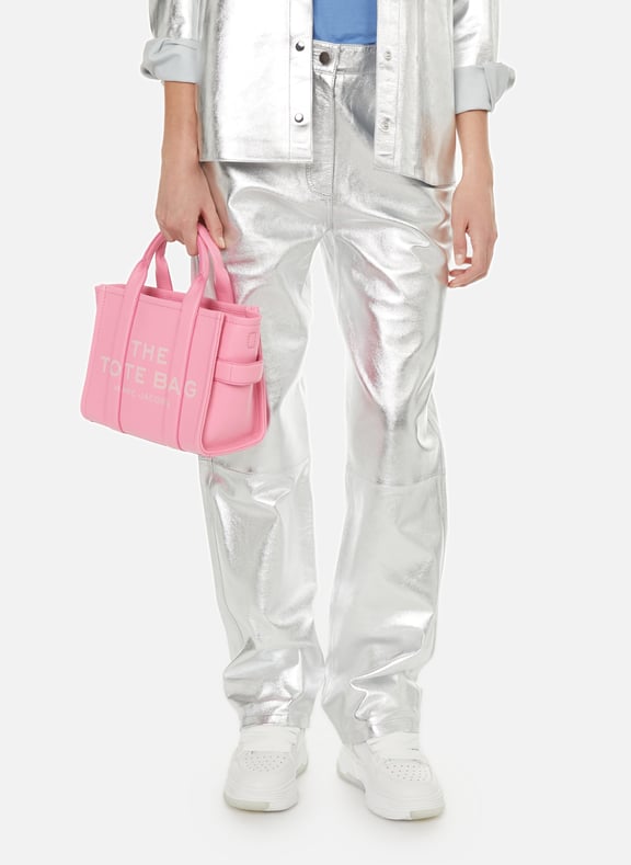 Pantalon en cuir Argent by SAISON 1865 SAISON 1865 Pantalon en cuir Argent