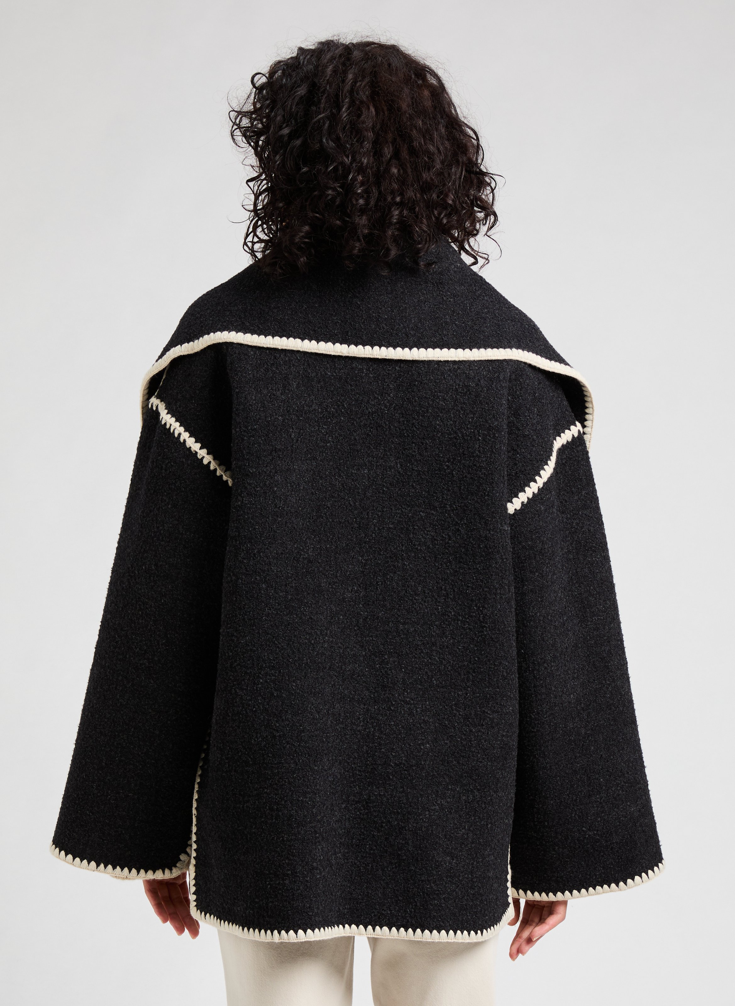 Wool vest TOTEME Grey