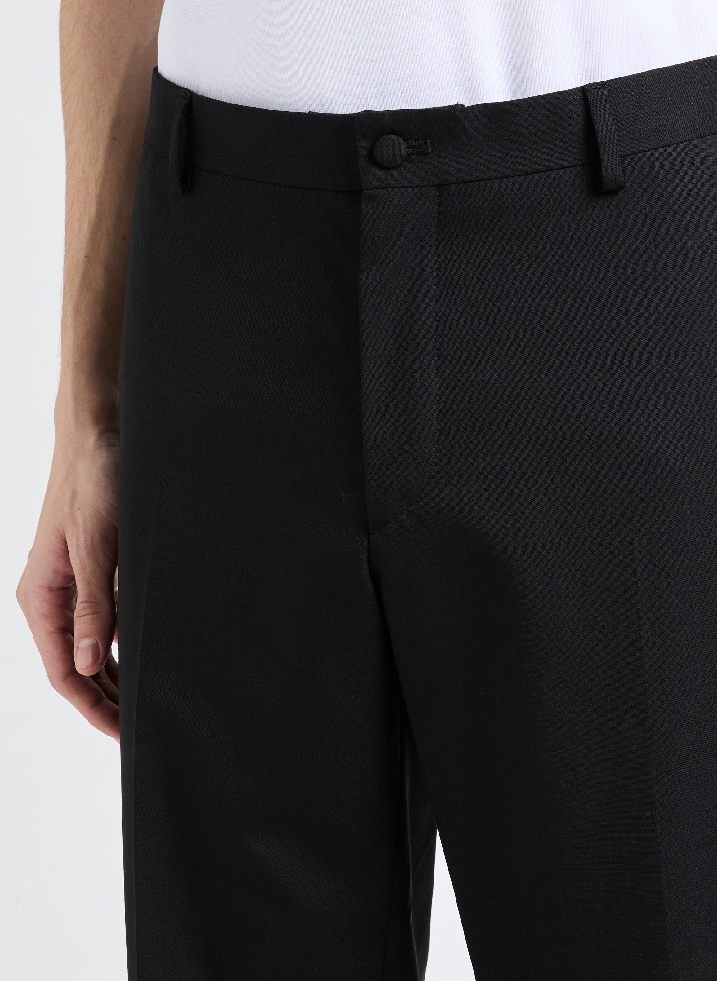 Pantalon Eden en laine  SAISON 1865 Noir