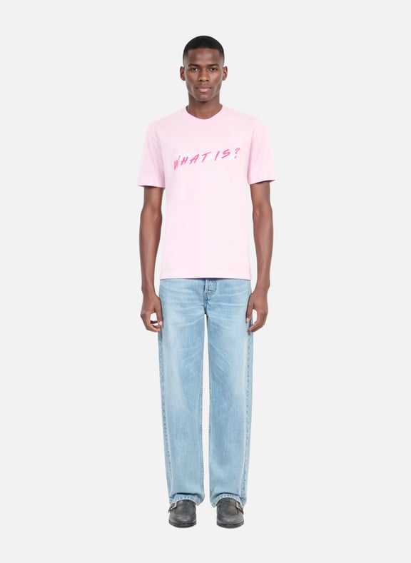 T-shirt en coton what is Rose by THE KOOPLES THE KOOPLES T-shirt en coton what is Rose