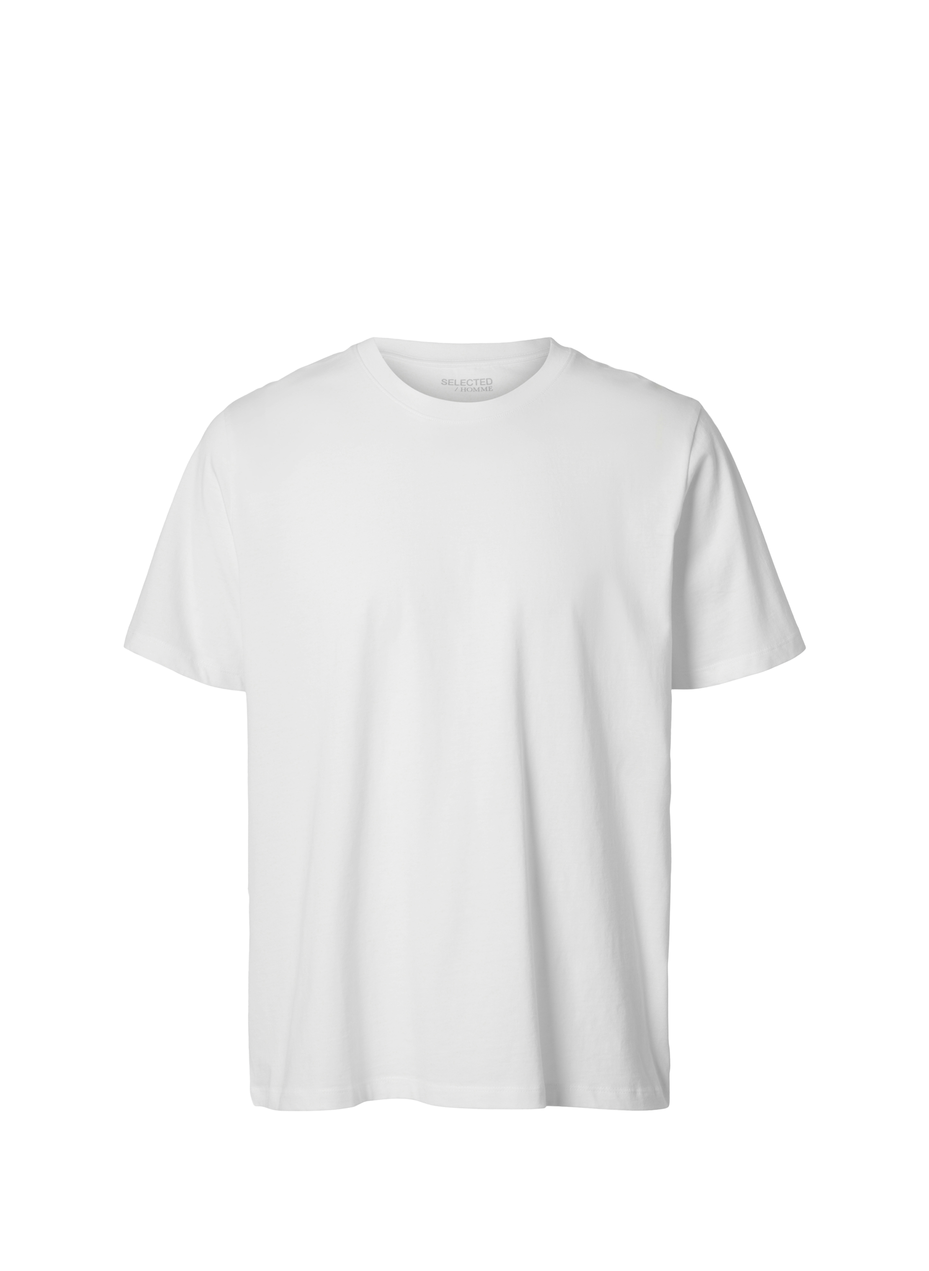 T-shirt en coton  SELECTED Blanc