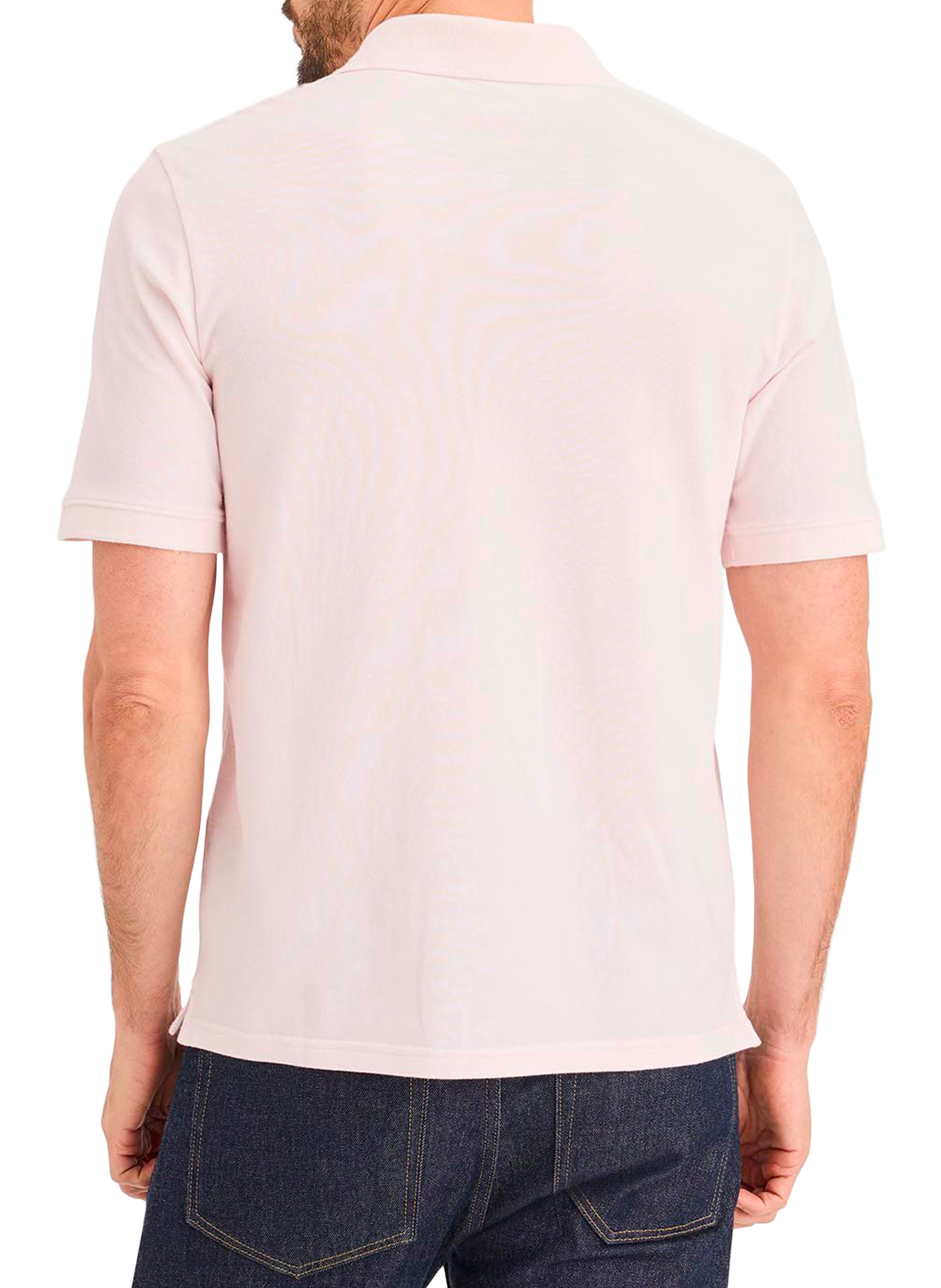 Straight cotton polo shirt DOCKERS Pink