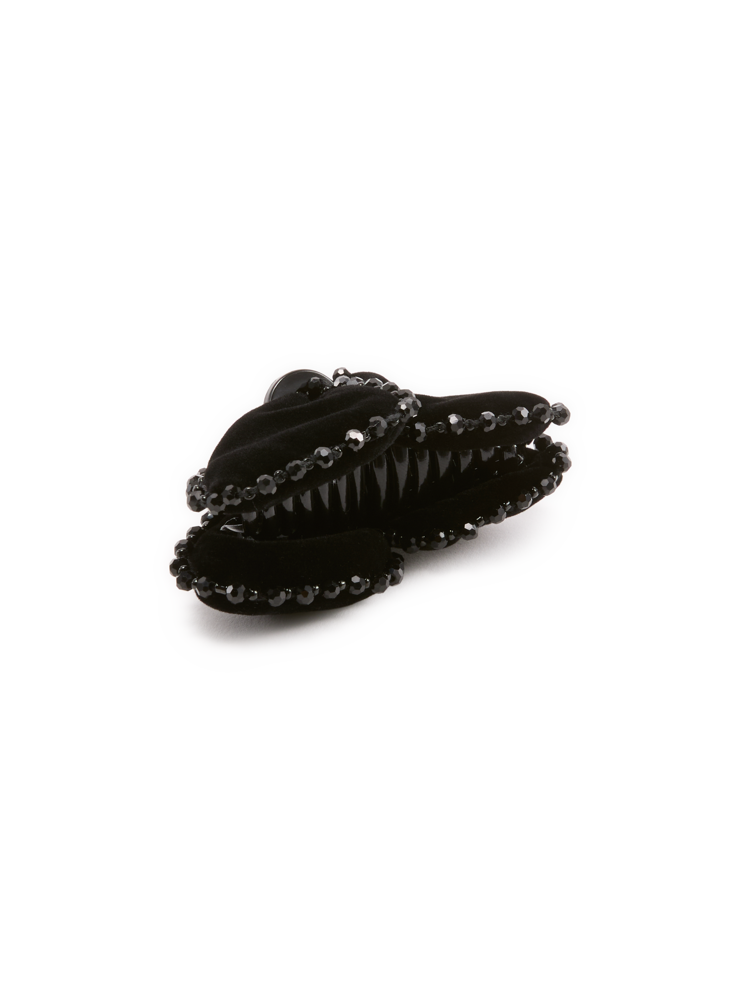 Velvet bow tie AU PRINTEMPS PARIS Black