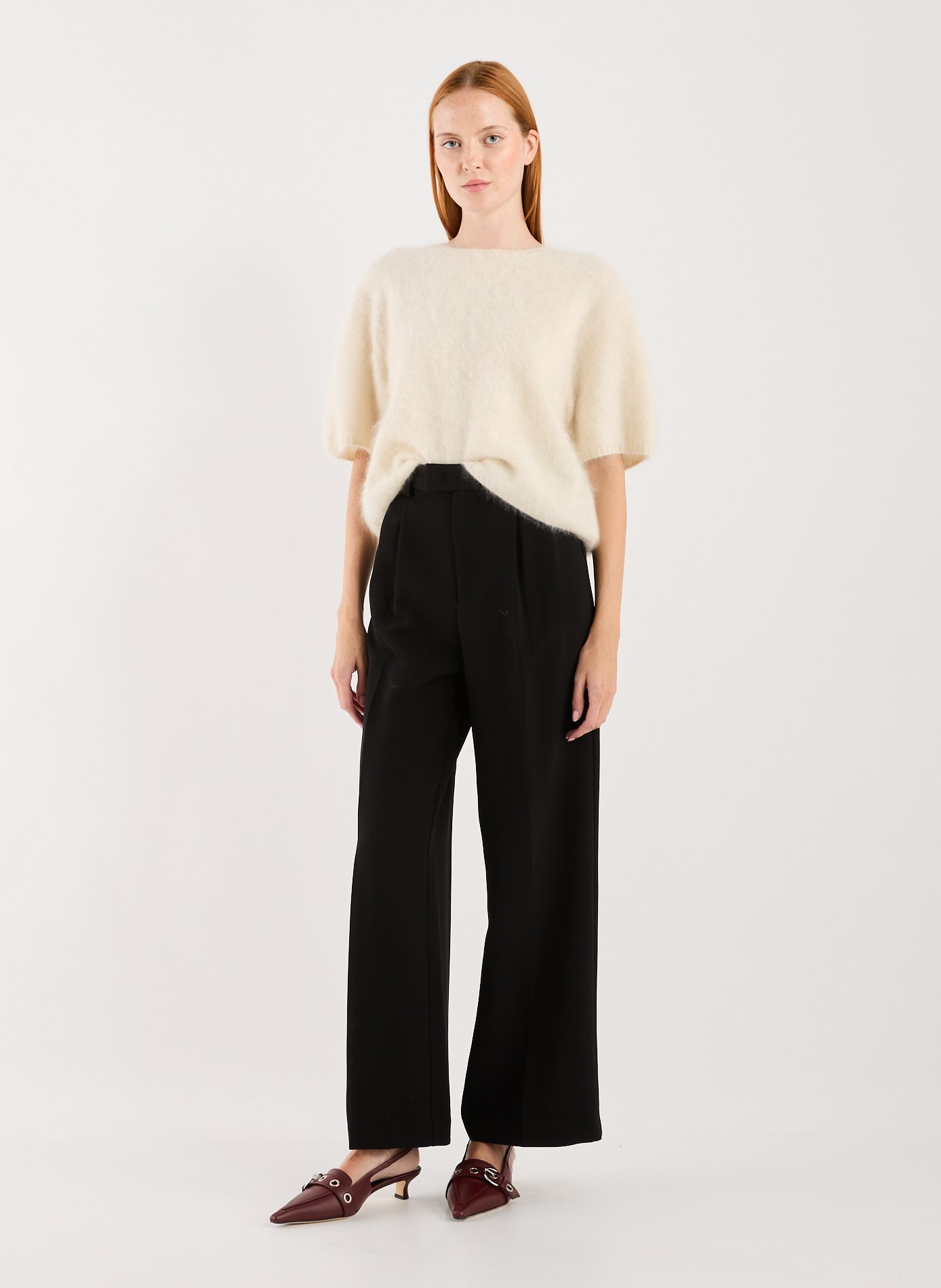 Pantalon ample Bella ALMADA Noir