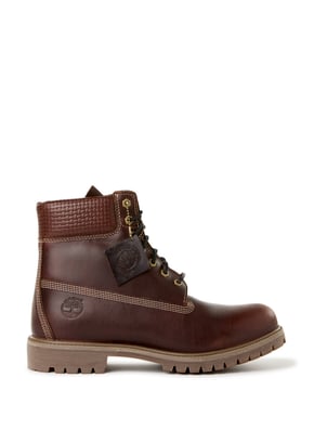 Boots bi-matière crantées en cuir TIMBERLAND Boots bi-matière crantées en cuir TIMBERLAND